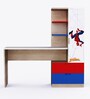 Mr Practical Spiderman Kids Study Table in Oak Finish
