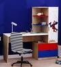 Mr Practical Spiderman Kids Study Table in Oak Finish