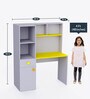 Mr Scholar Kids Study Table in Grey Colour