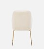 Msea Fabric Arm Chair In Off White Colour