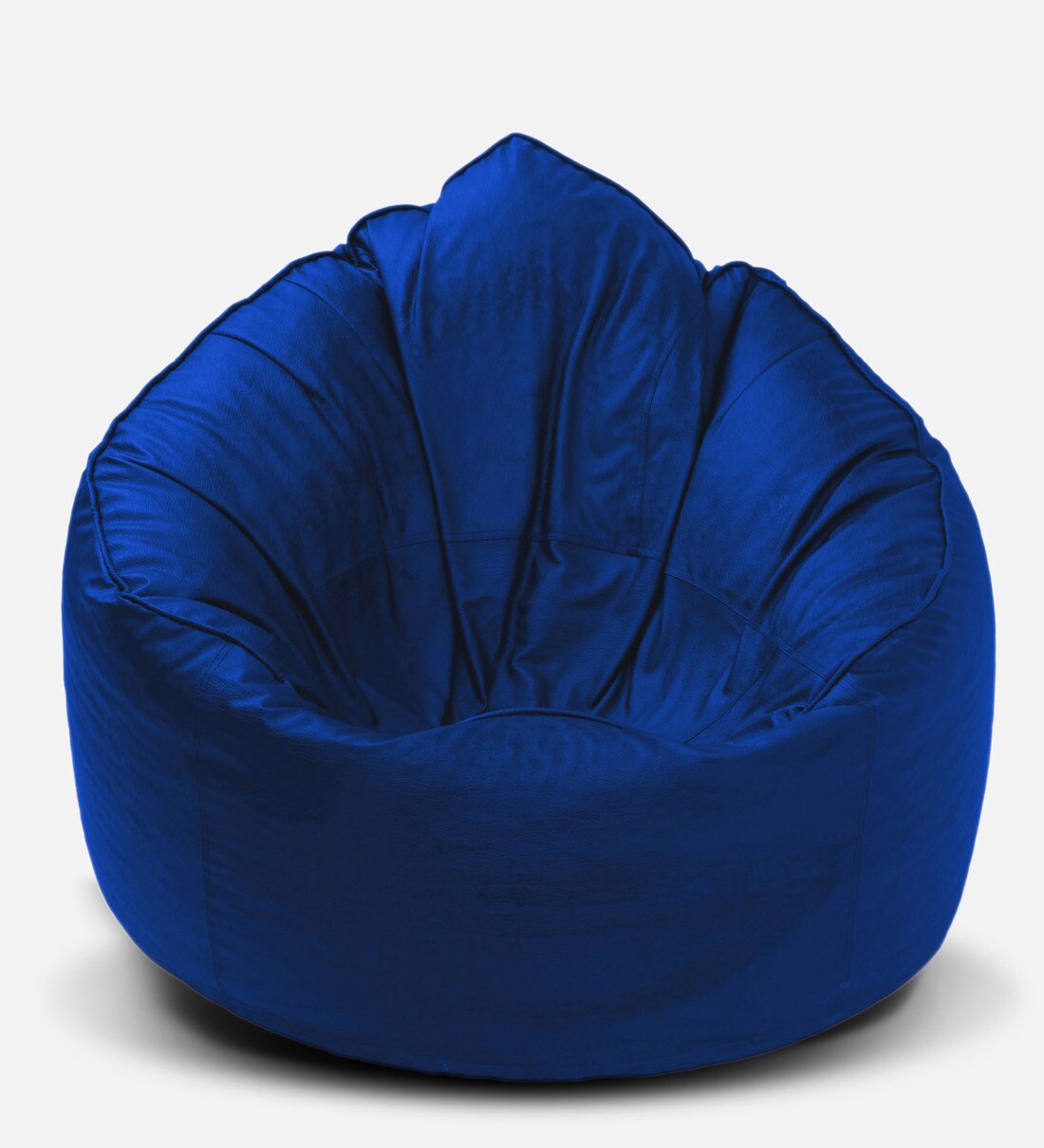 Buy Mudda XXXL Bean Bag with Beans in Royal Blue Colour by Sattva