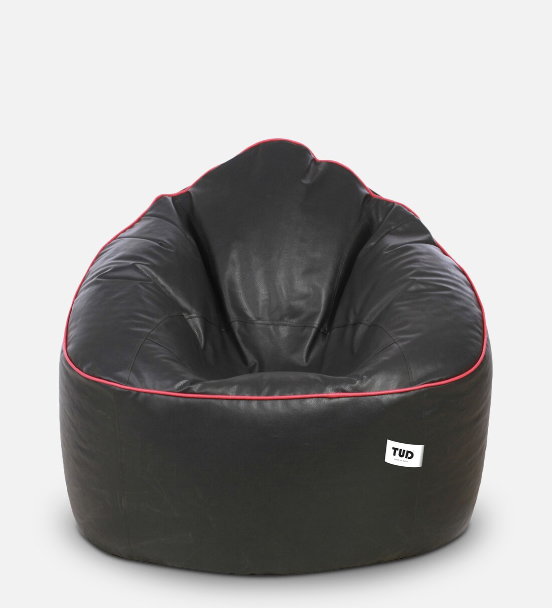 Buy Muddha XXXL Leatherette Bean Bag Cover in Grey Colour Online Bean