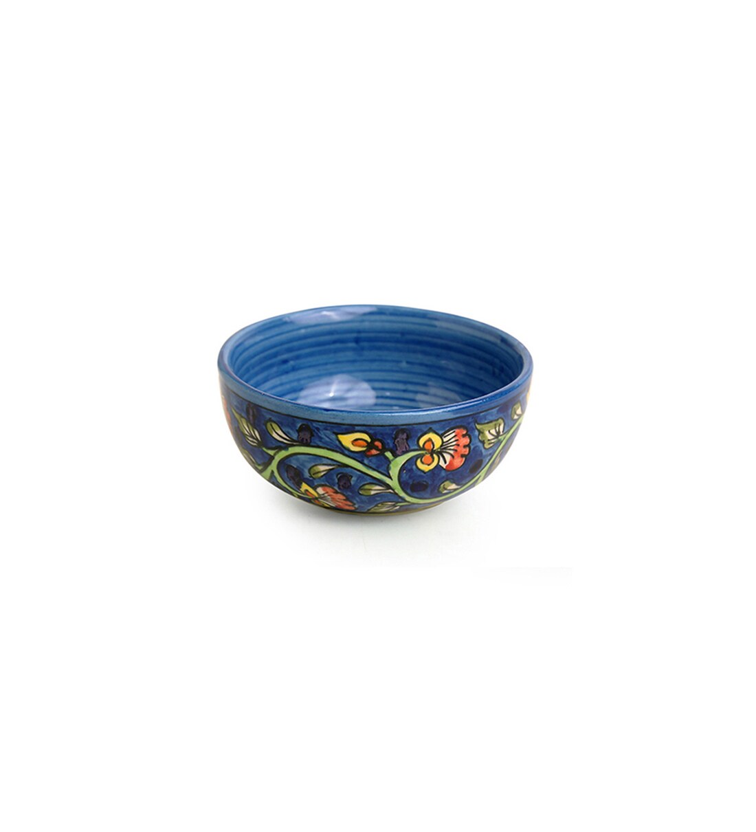 Buy Mughal Gardens2 450ml (Set of 2) Ceramic Serving Bowl by