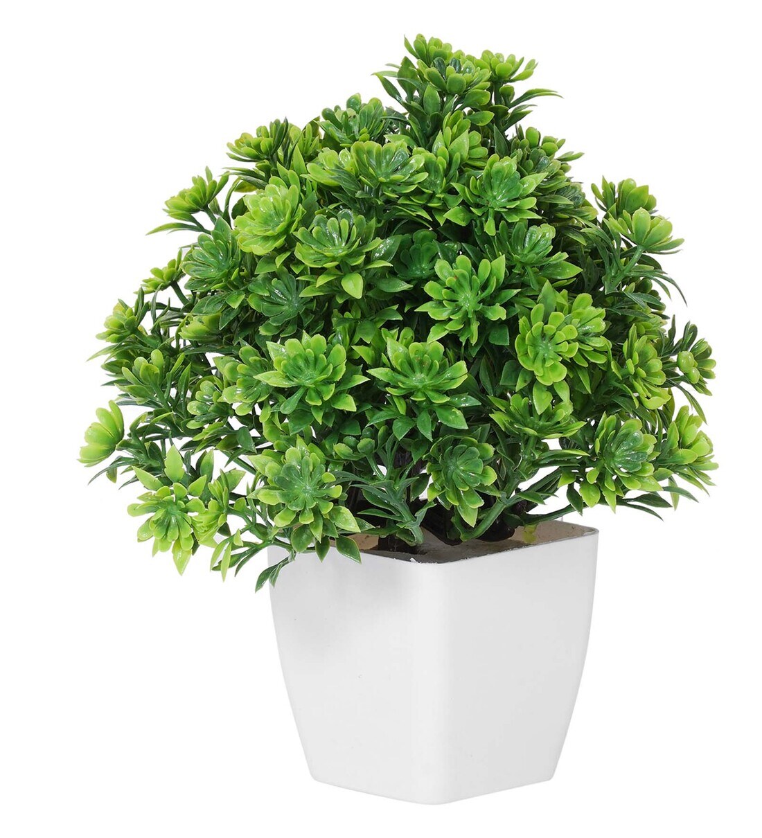 Buy Multicolor Artificail Plant with Pot Set of 5 By Dekorly Online Artificial Plants