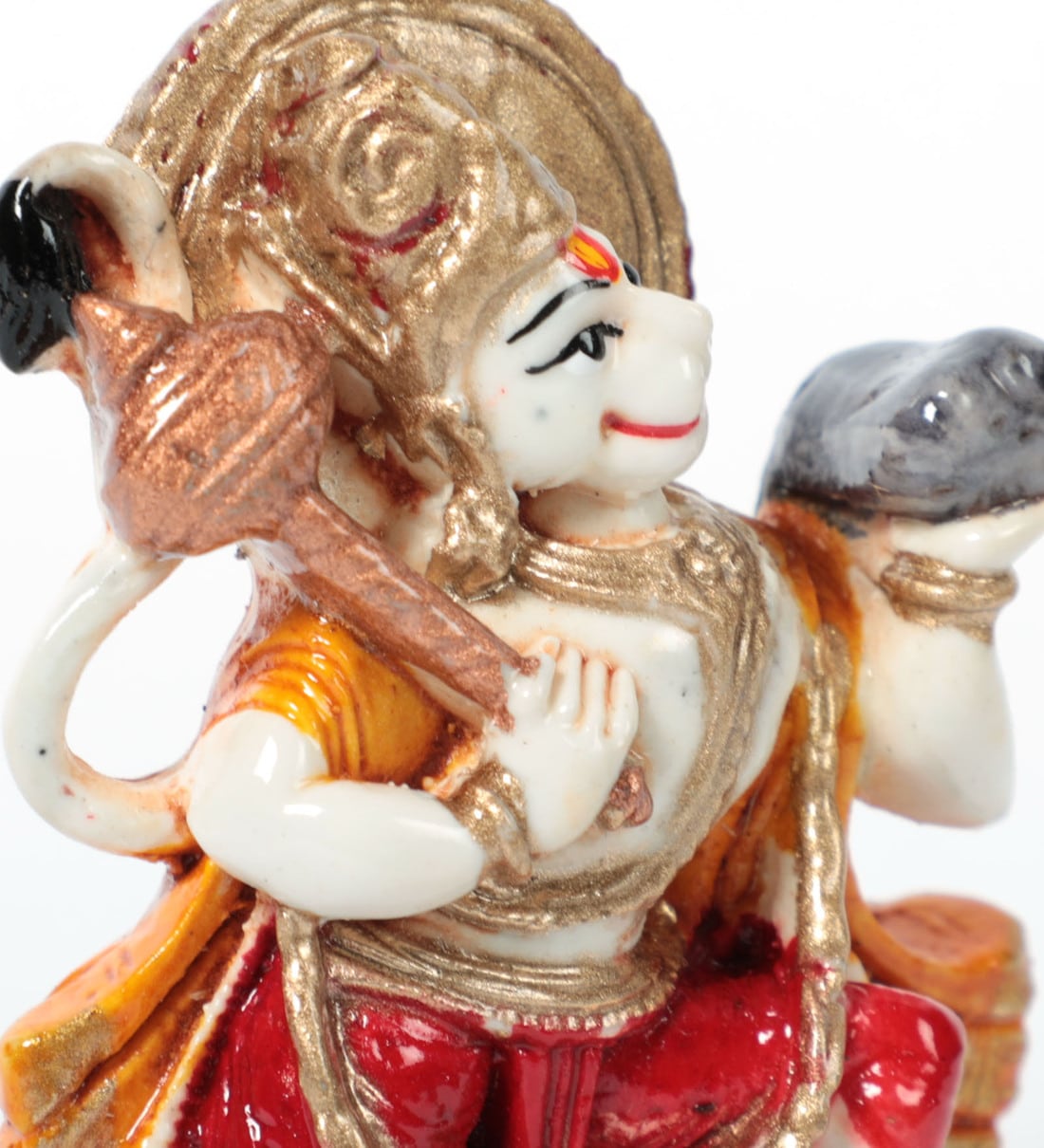 Buy Multicolor Fiber Car Dashboard Hanuman Idol by Karigaari India Online Hanuman Religious