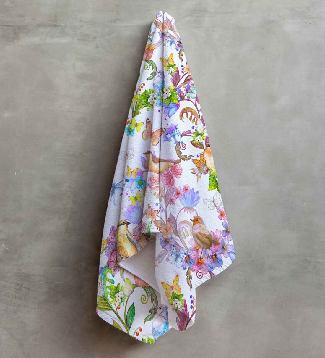 Buy Multicolor Terry cotton Printed 250 GSM Bath Towel by Status Online