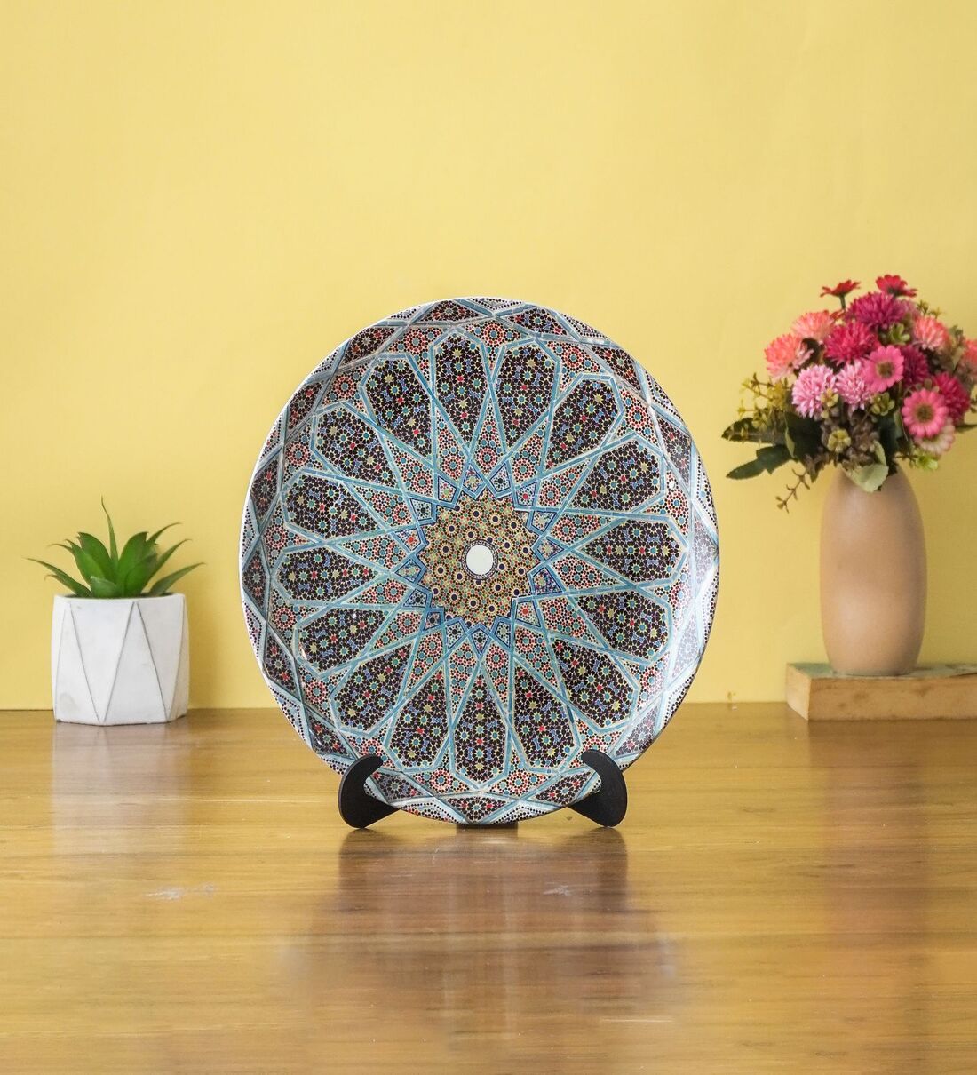 Buy Multicolour Ceramic Decorative Wall Plate by The Decor Mart at 63 OFF by The Decor Mart