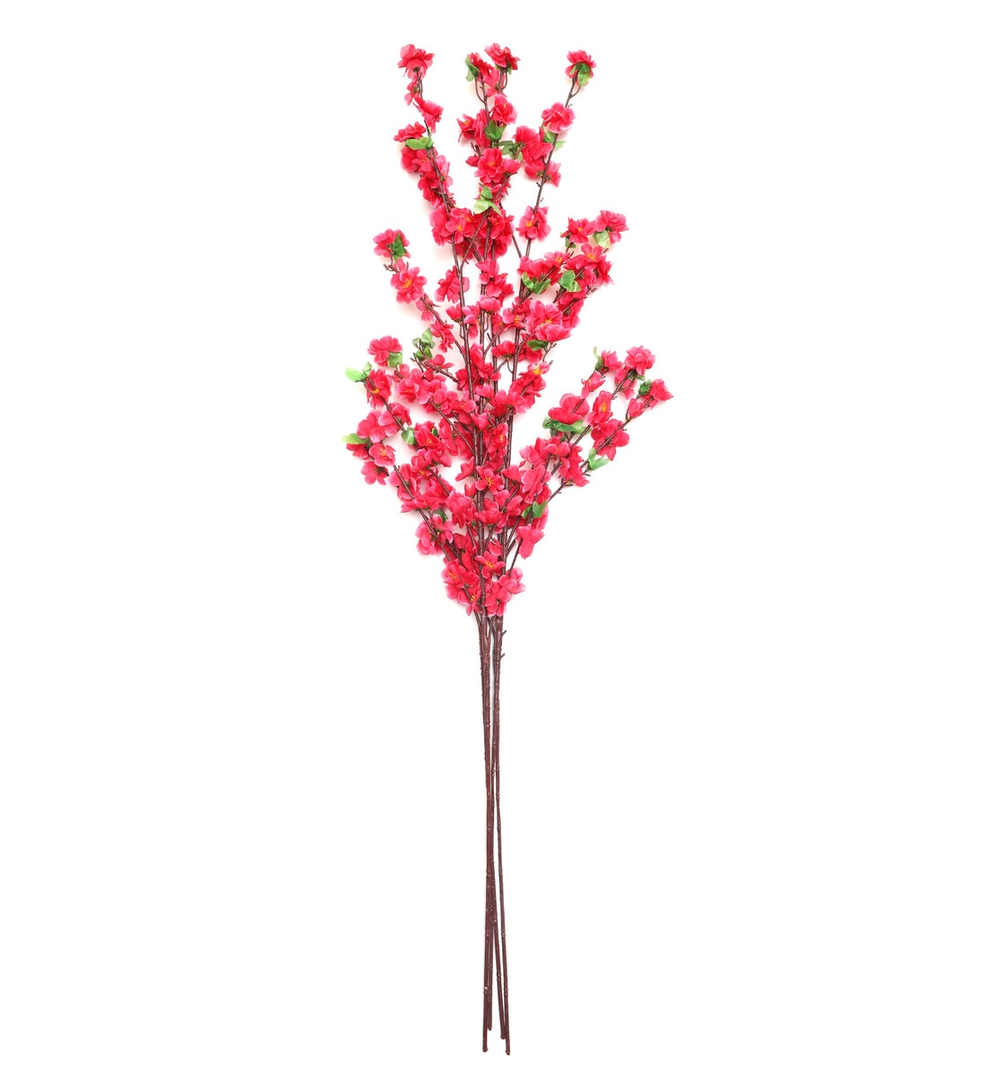 Buy Pink Fabric Artificial Cherry Blossom Flower Sticks by Fourwalls