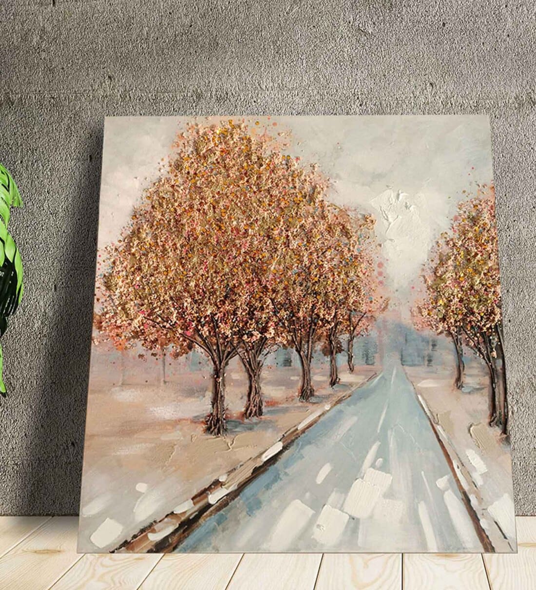 絵画 TREE drawing - The Great Oak Rooted deep, standing solemnly with