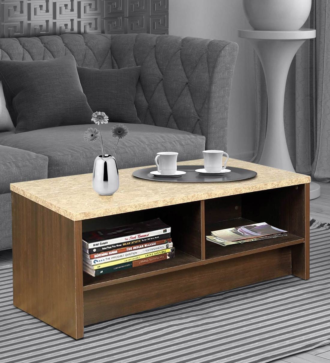 Buy Murano Coffee Table in Wenge Colour at 70 OFF by HomeTown Pepperfry