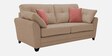 Murdock Fabric 2 Seater Sofa in Beige Colour