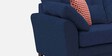 Murdock Fabric 2 Seater Sofa in Blue Colour