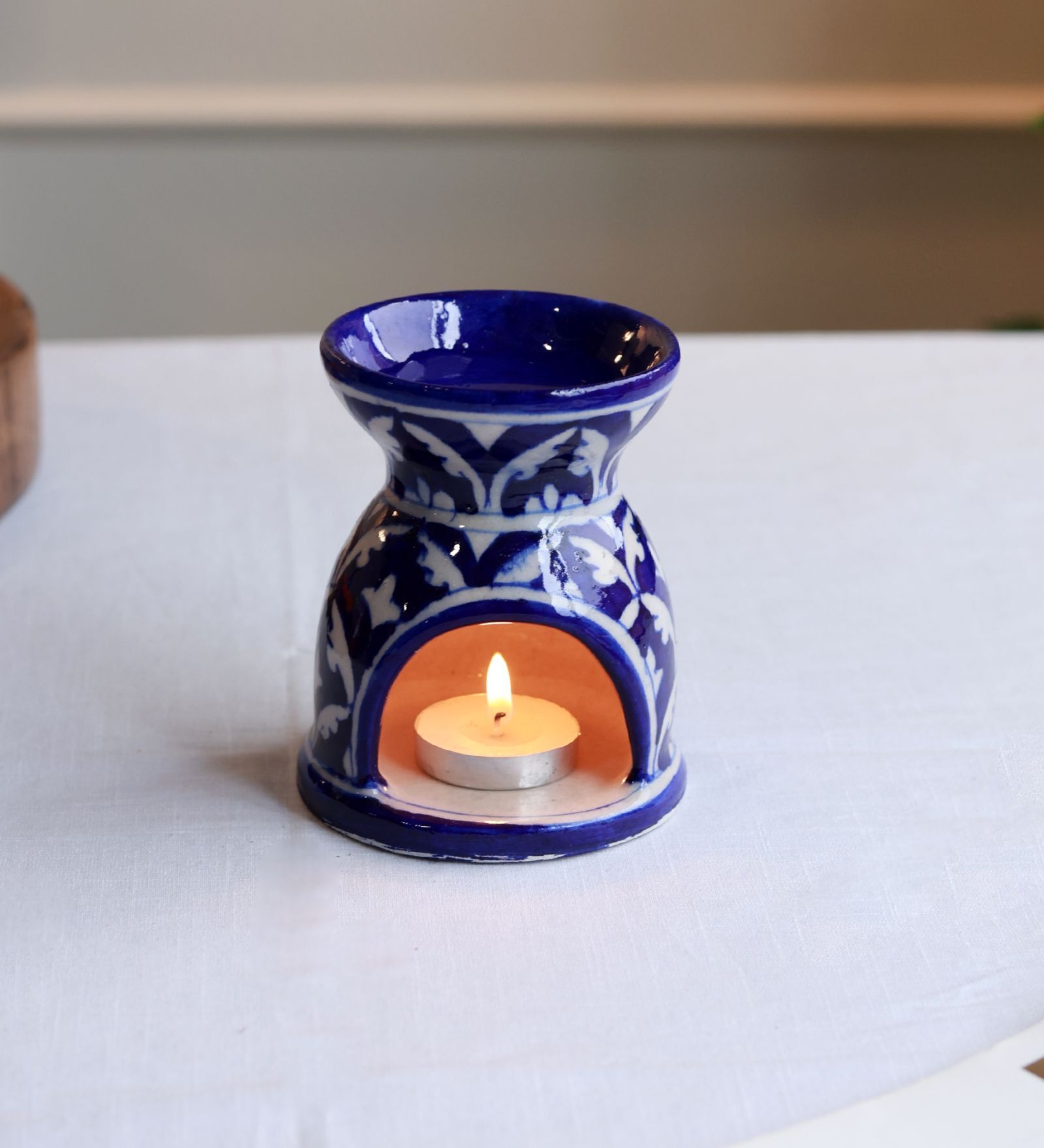 Dark Blue Oil Burner Dark Blue Oil Burner