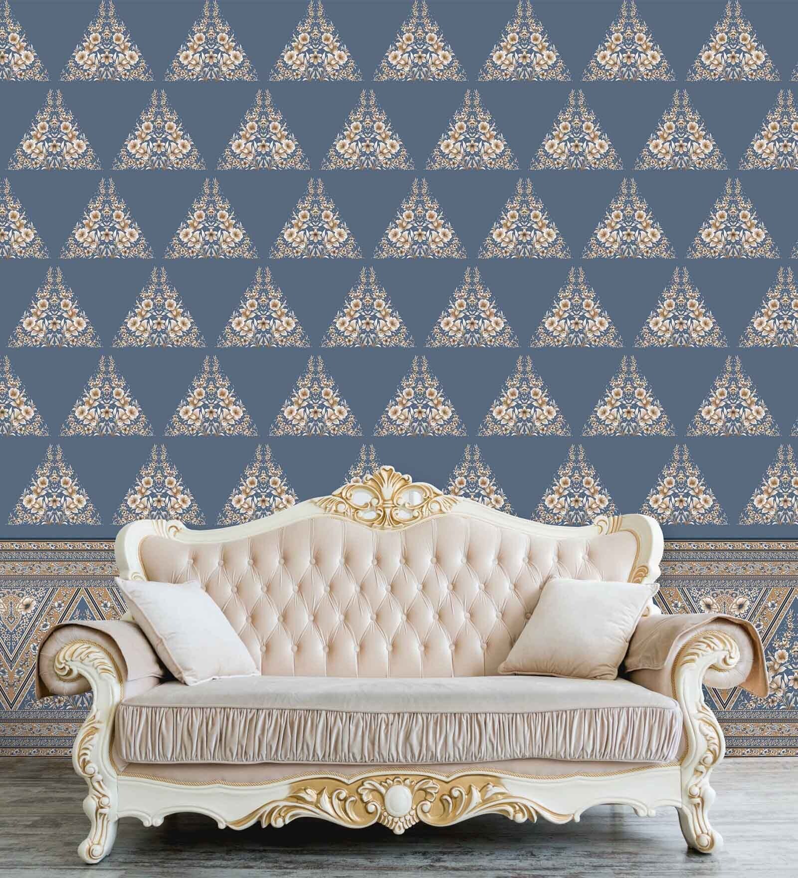 Mughal Grandeur (48X30In) Self-Adhesive Wallpaper