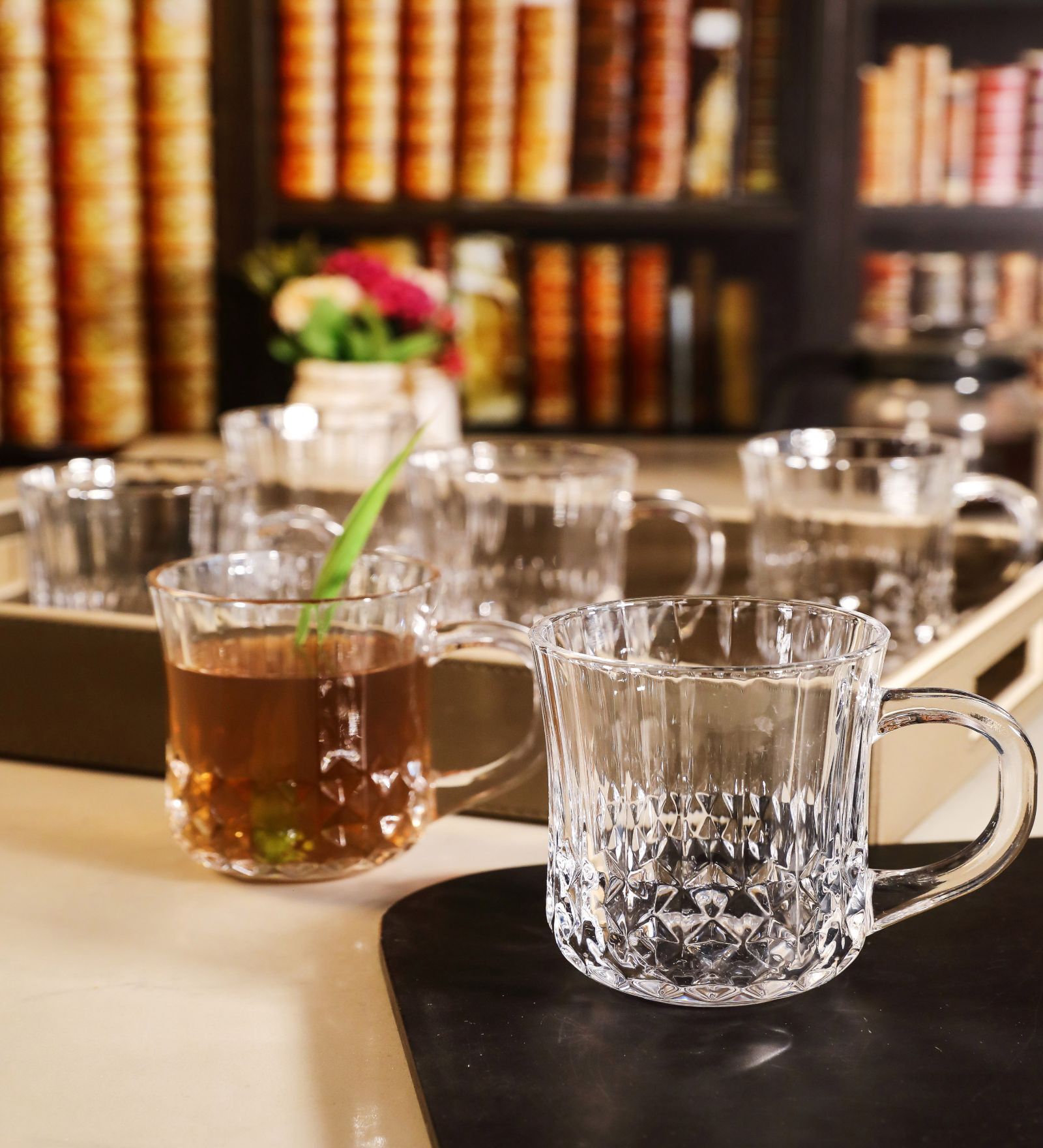 Contemporary Stoneware Coffee Mug (Set of 3)