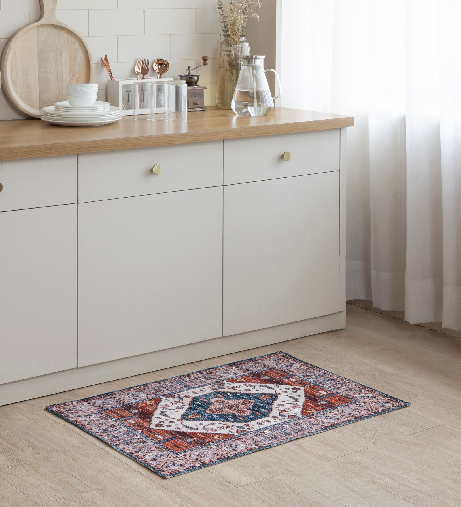 Multi Traditional Hand Woven 3 Ft X 2 Ft Dhurrie