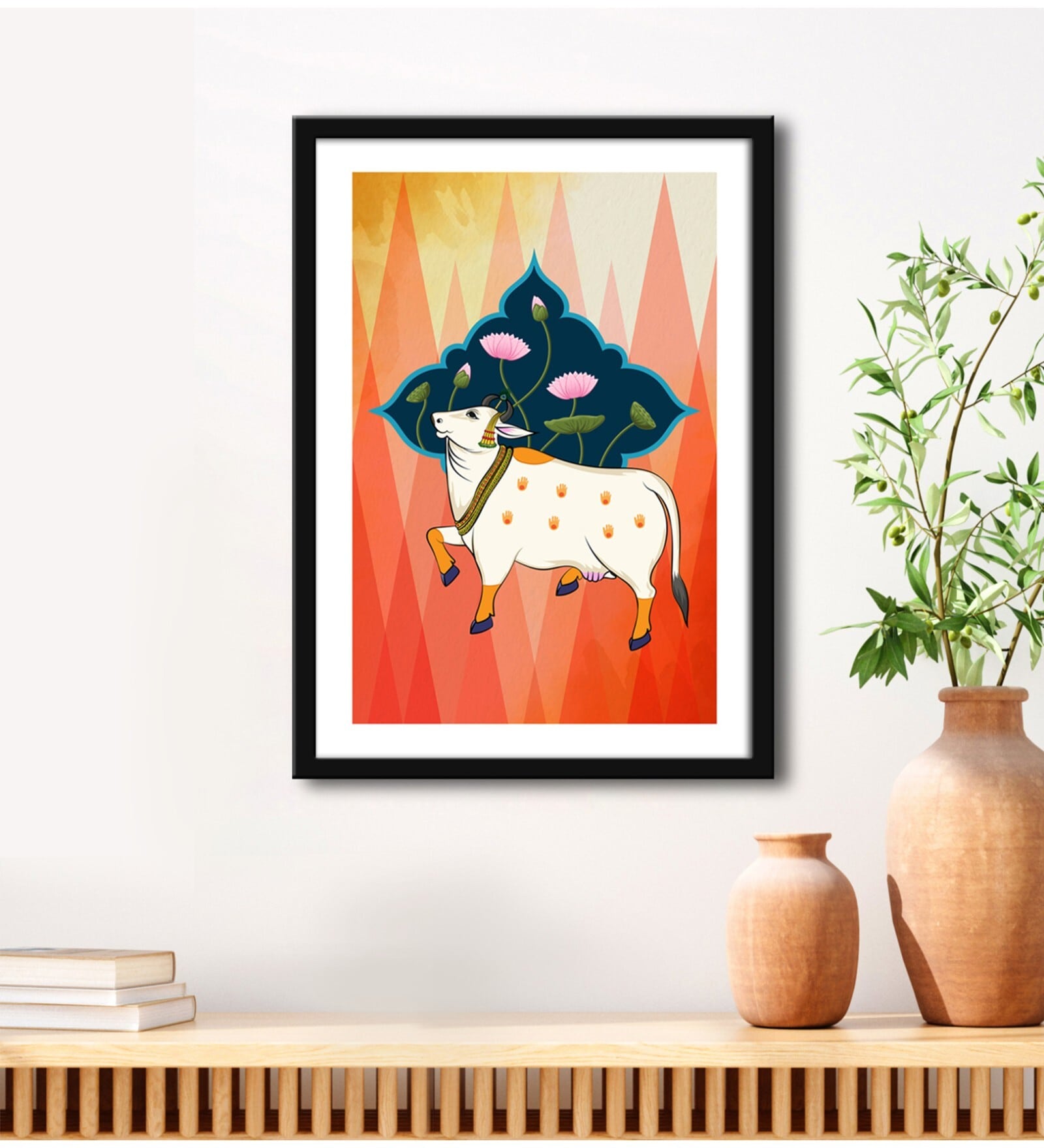 Nandi Multicolour Vinyl Painting