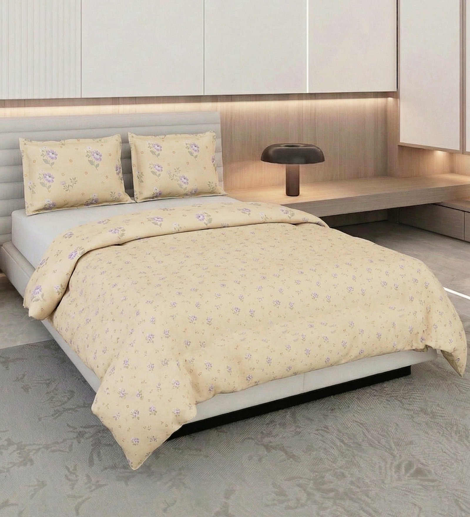 Multicolor 100% COTTON Solid 105 GSM Double Bed Comforter