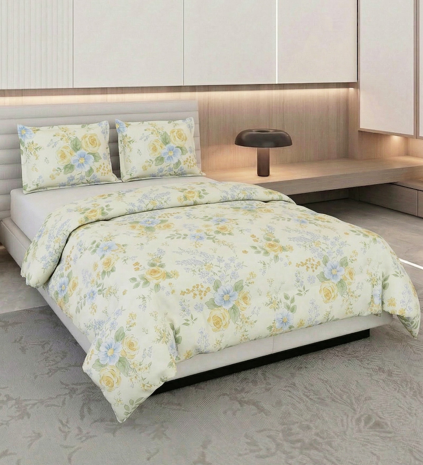 Multicolor 100% COTTON Solid 105 GSM Double Bed Comforter