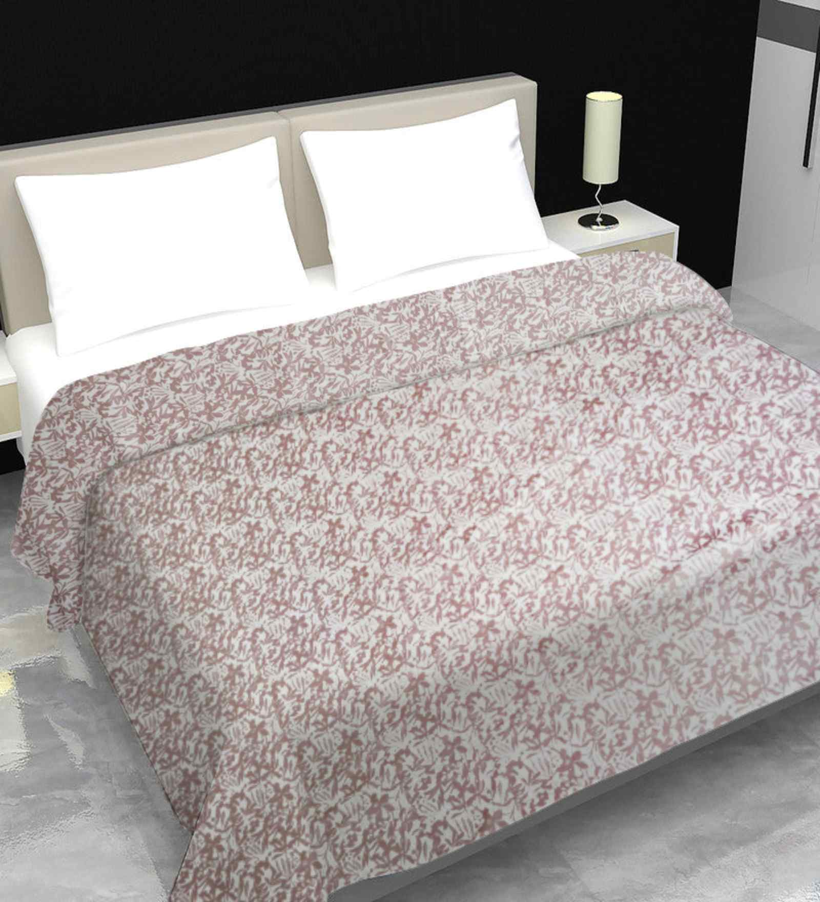 Cotton Floral 380 GSM Double Bed Reversible Dohar