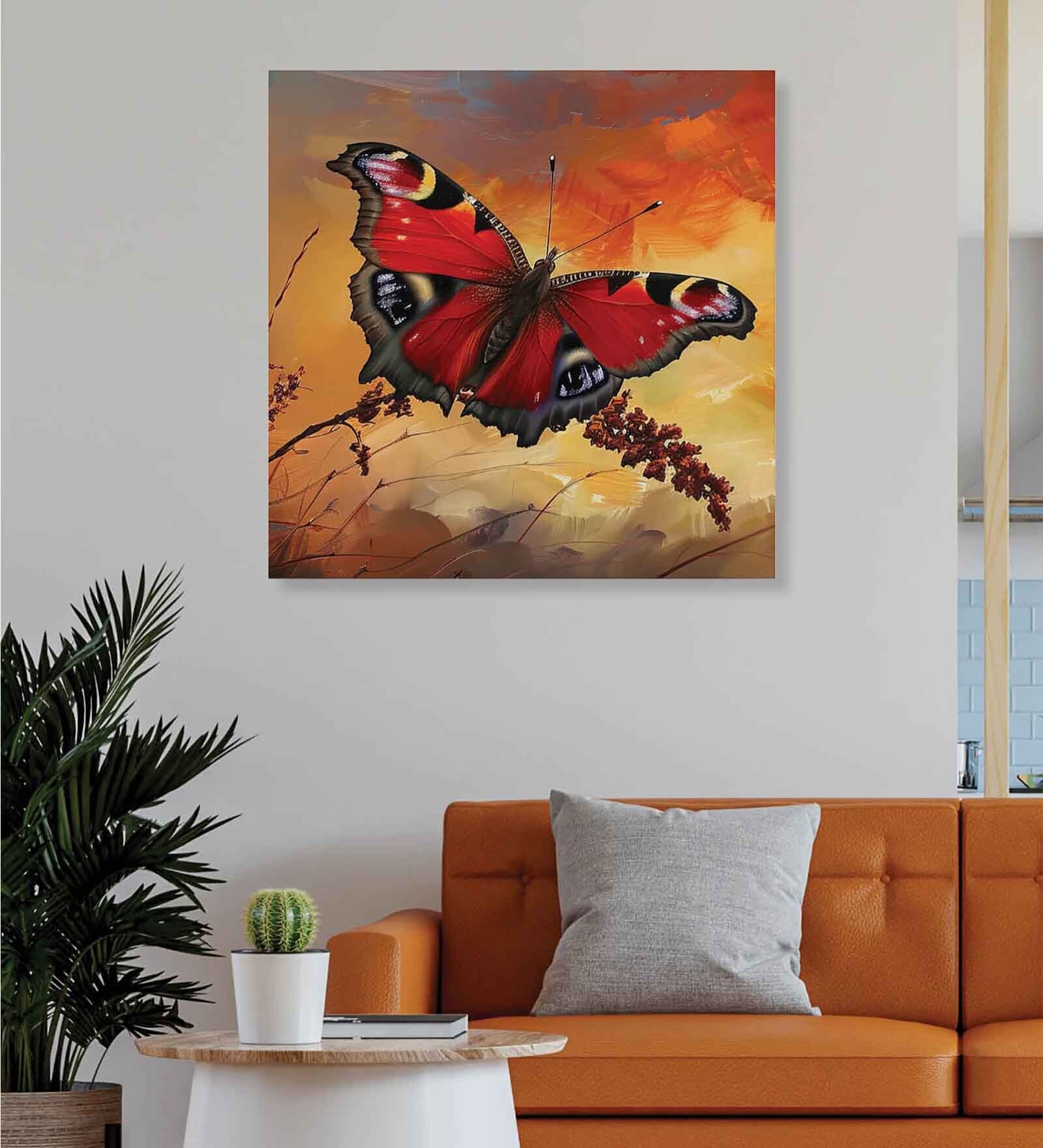 Multicolor Landscape Abstract Wall Painting