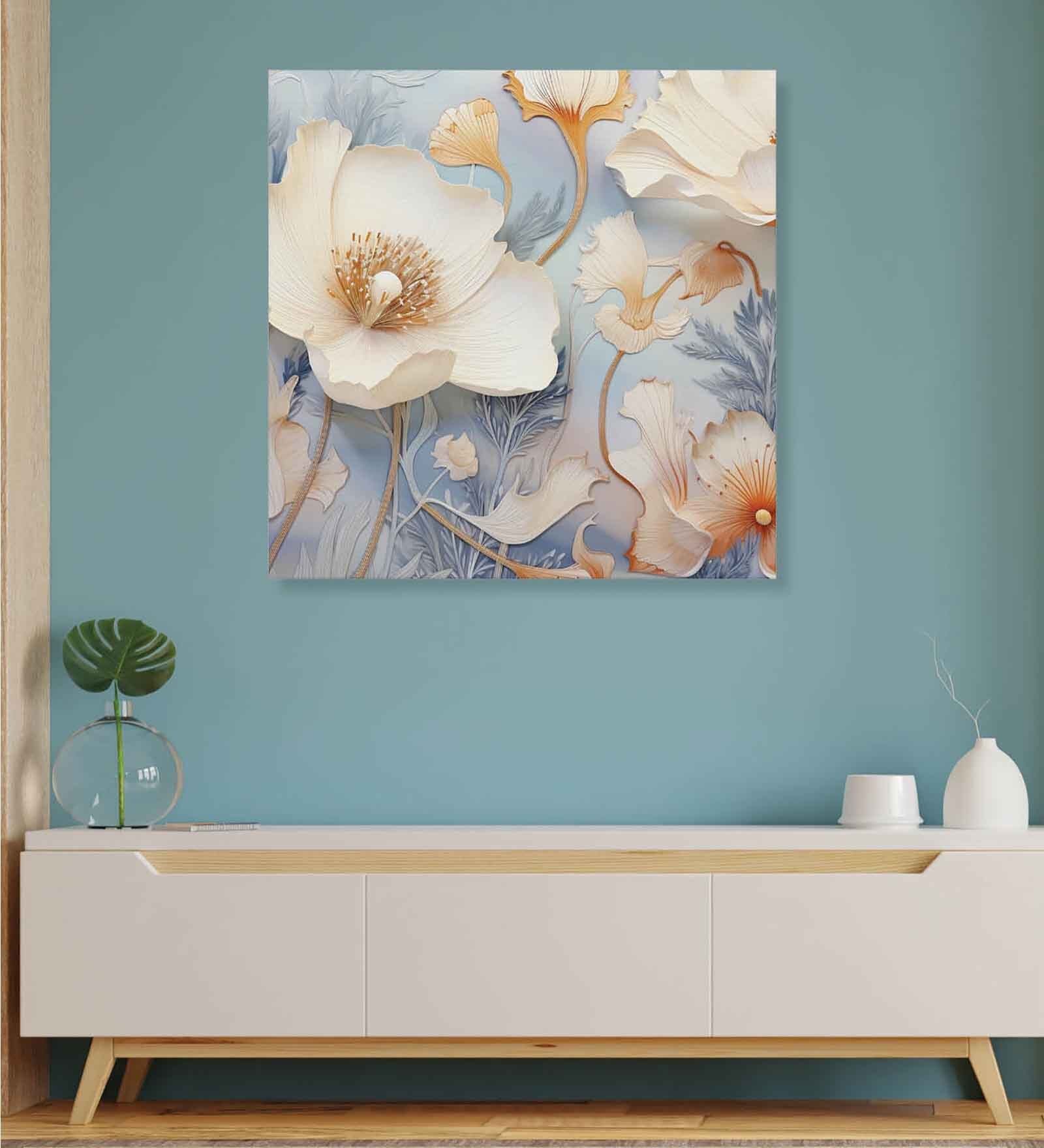 Multicolor Landscape Abstract Wall Painting