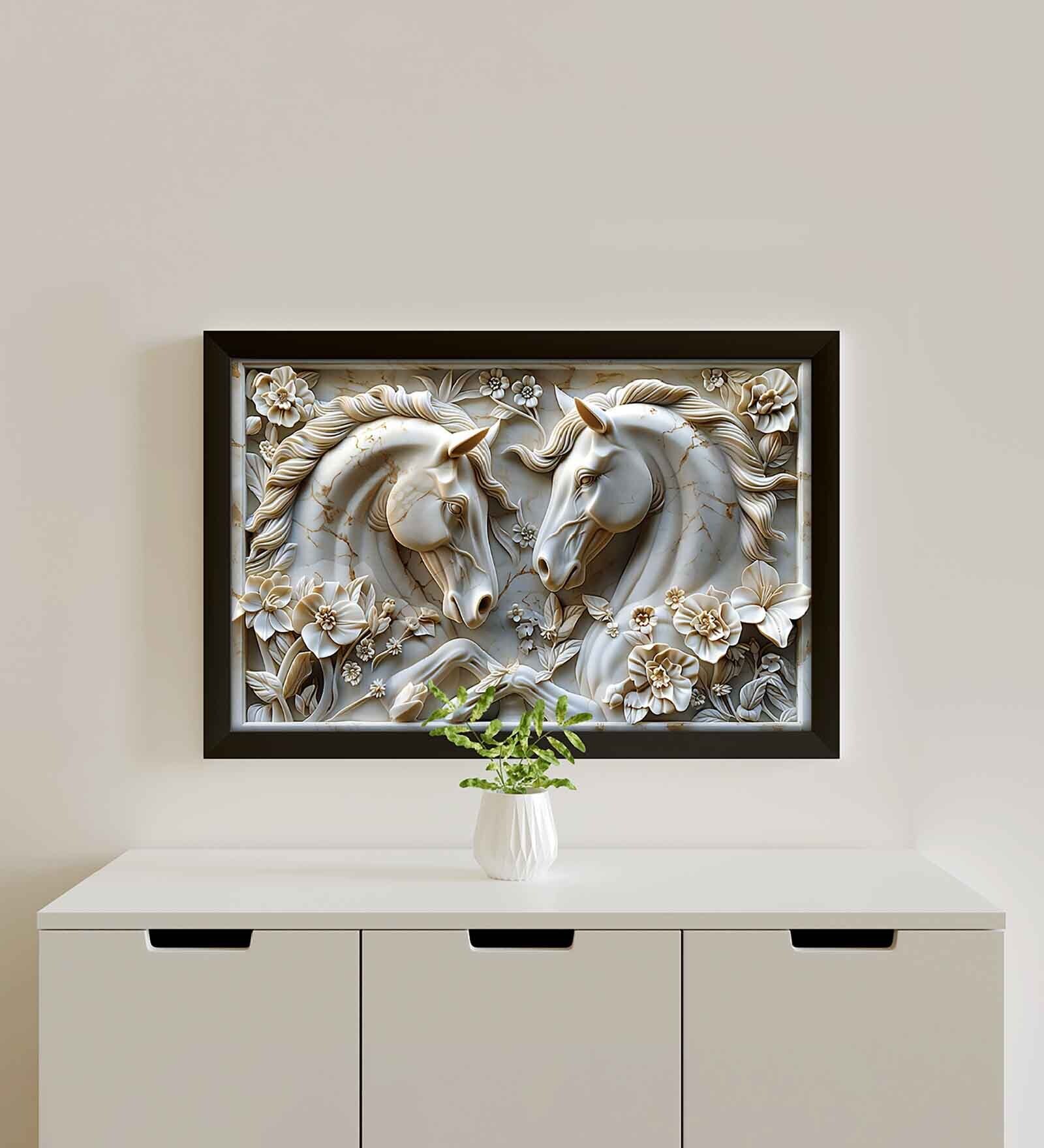 Multicolor Landscape Abstract Wall Painting