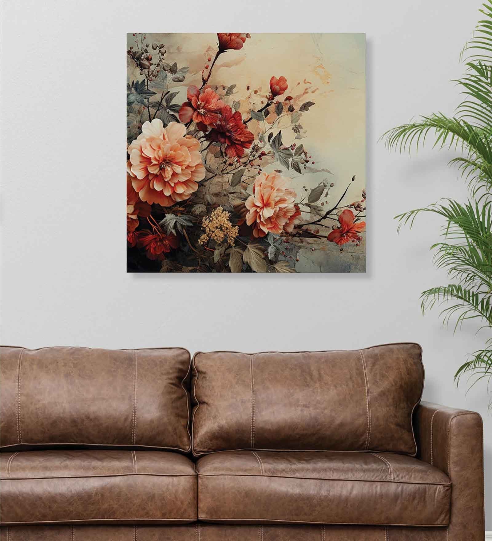 Multicolor Landscape Abstract Wall Painting