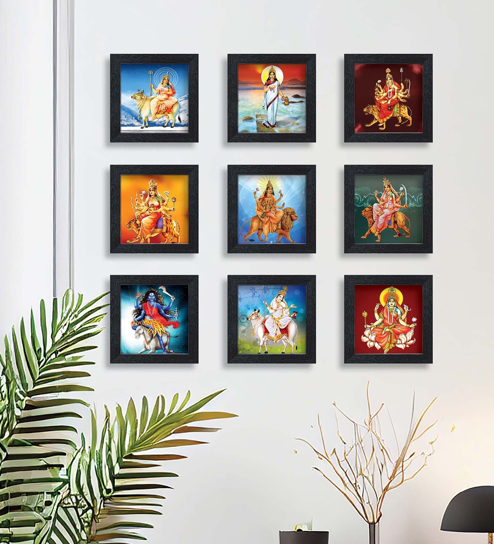 9Pcs Goddess Wall Art Panel