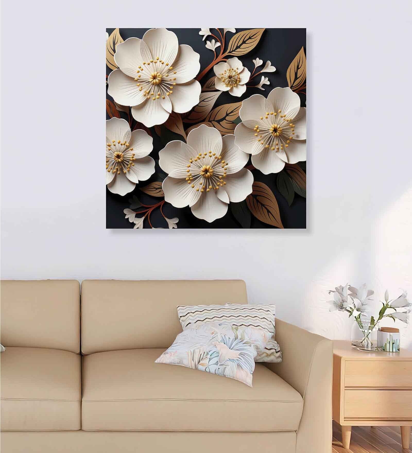 Multicolor Landscape Abstract Wall Painting