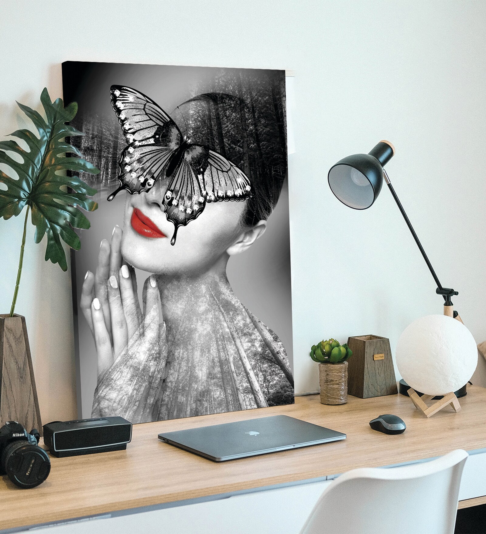 Multicolor MDF Art Print