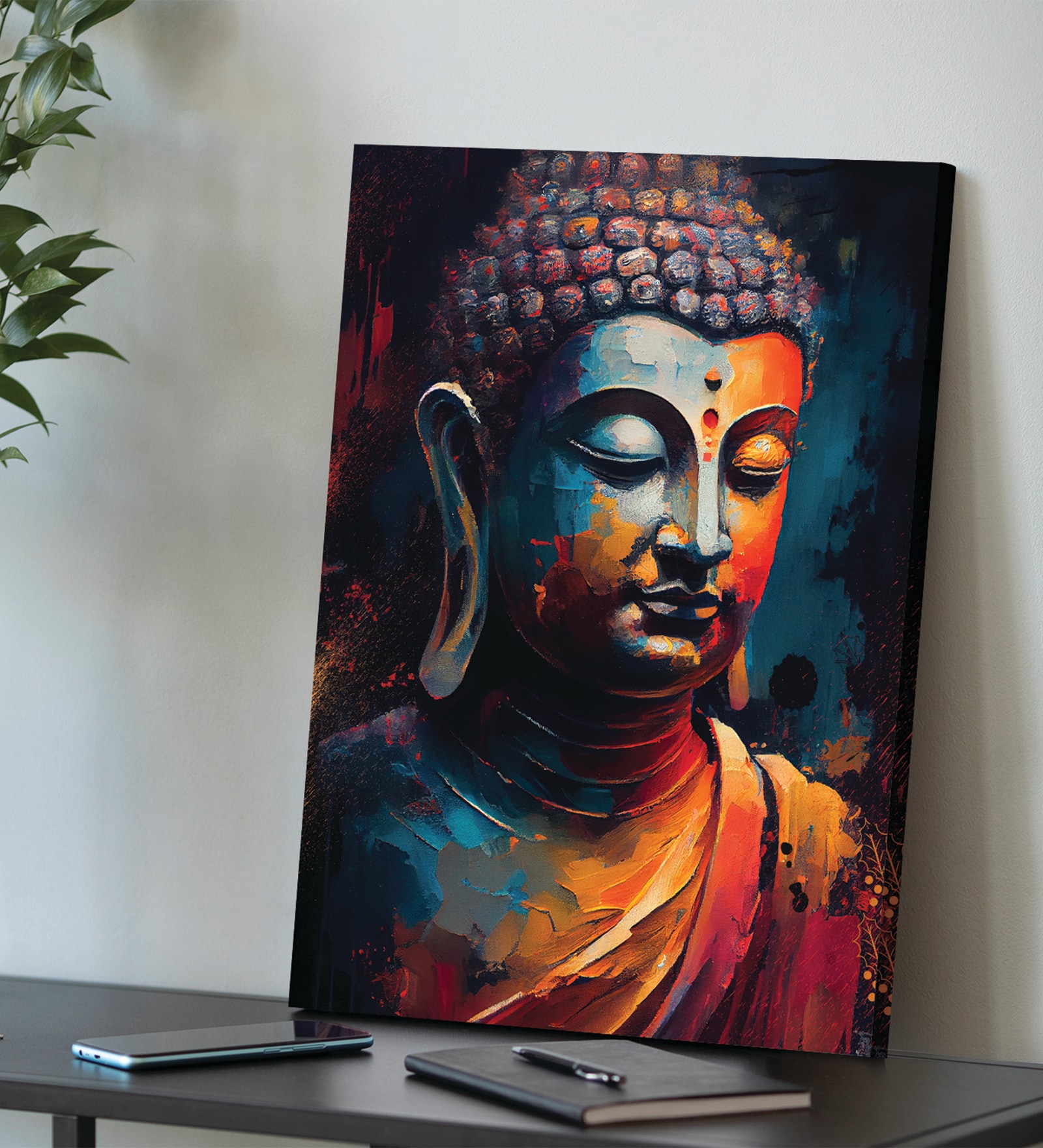 Multicolor MDF Art Print