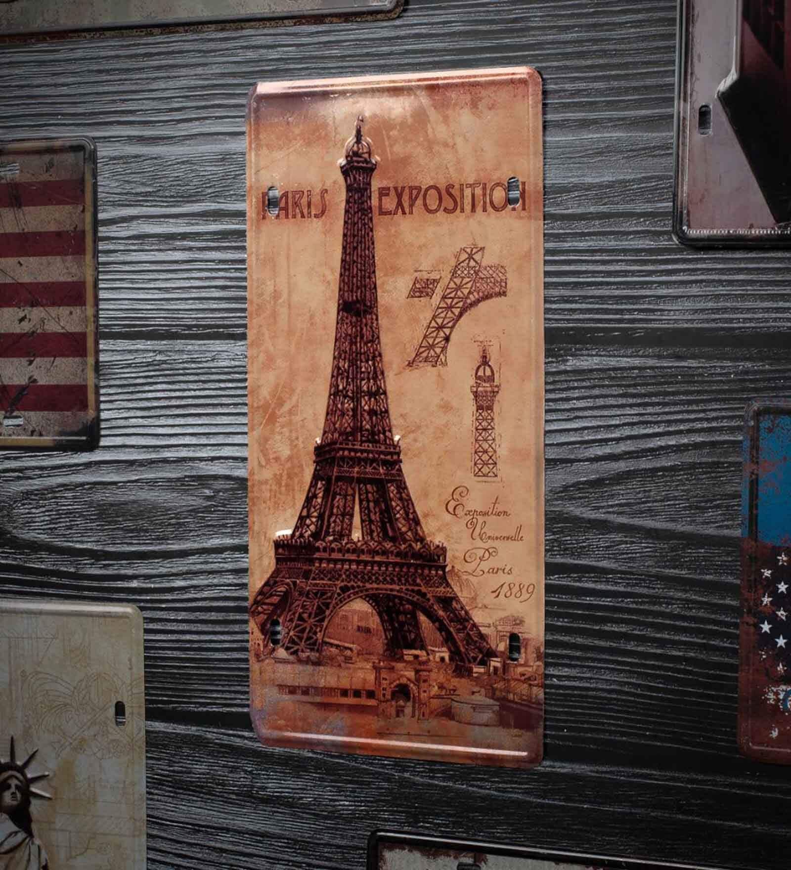 Multicolor Metal Eiffel Tower