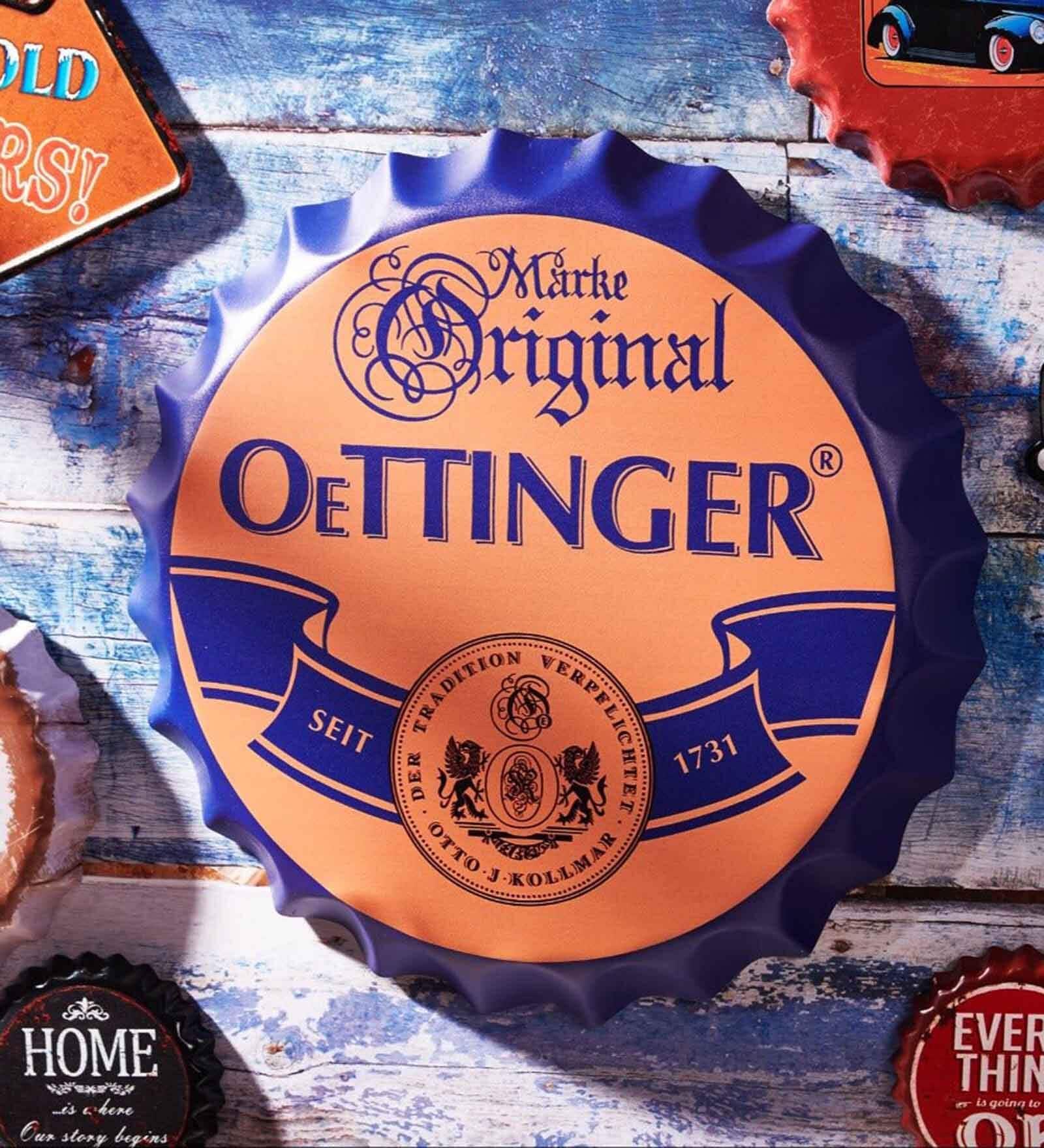 Multicolor Metal Original Oetinger Wall Decor