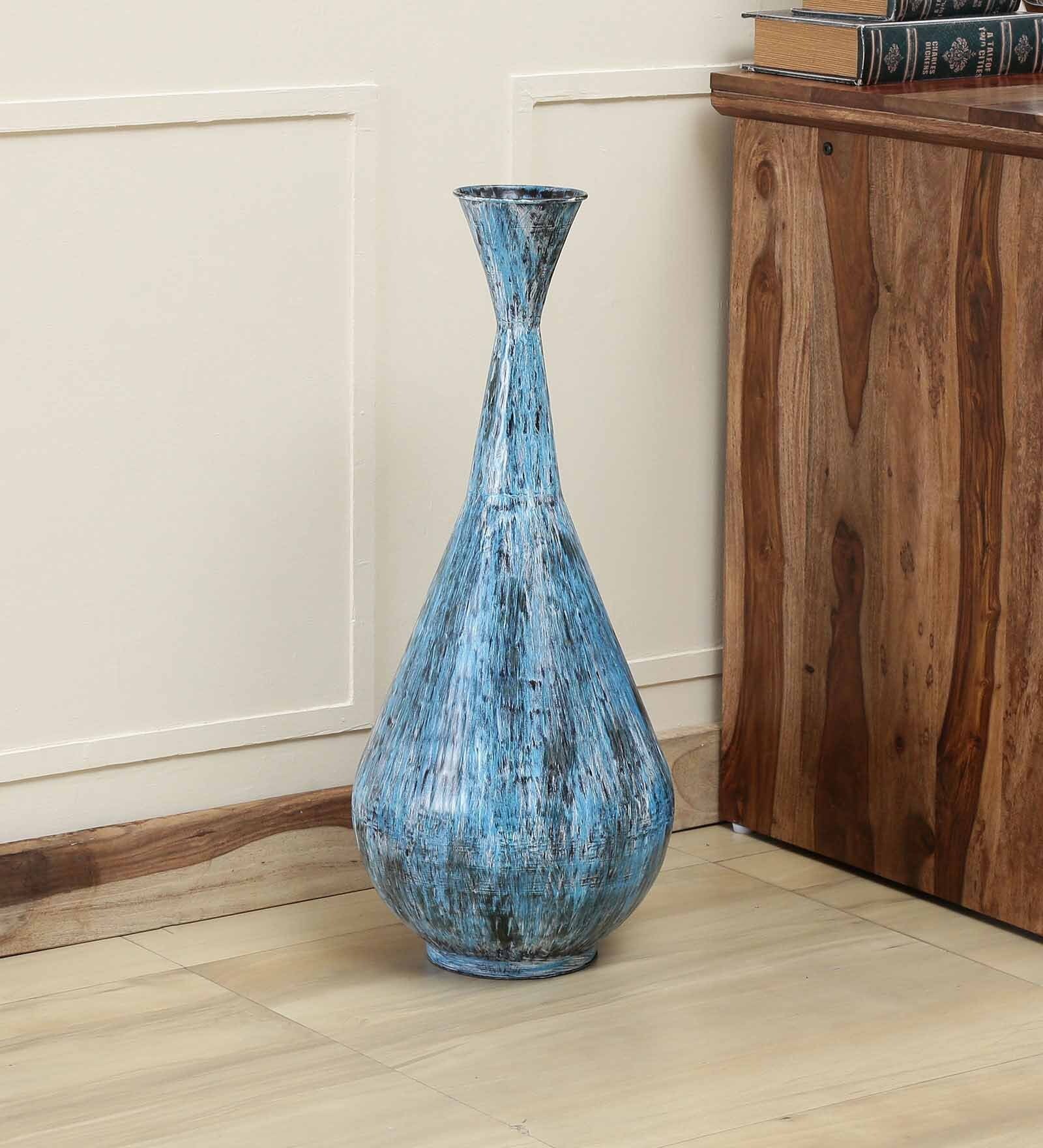 Multicolor Metal Zaid Vase