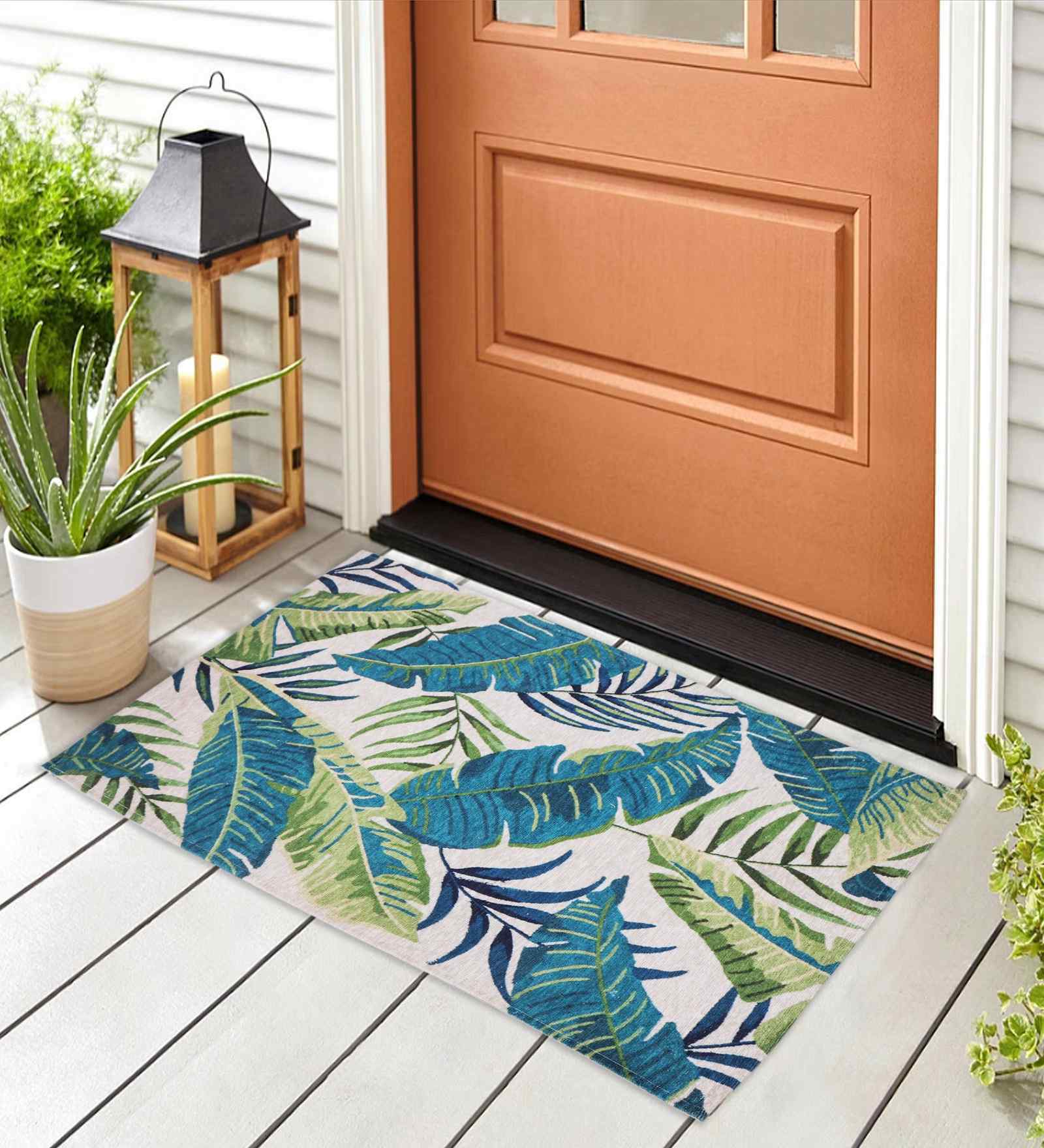 Tropical Amaze Printed Polyester 60x90 cm Dhurrie