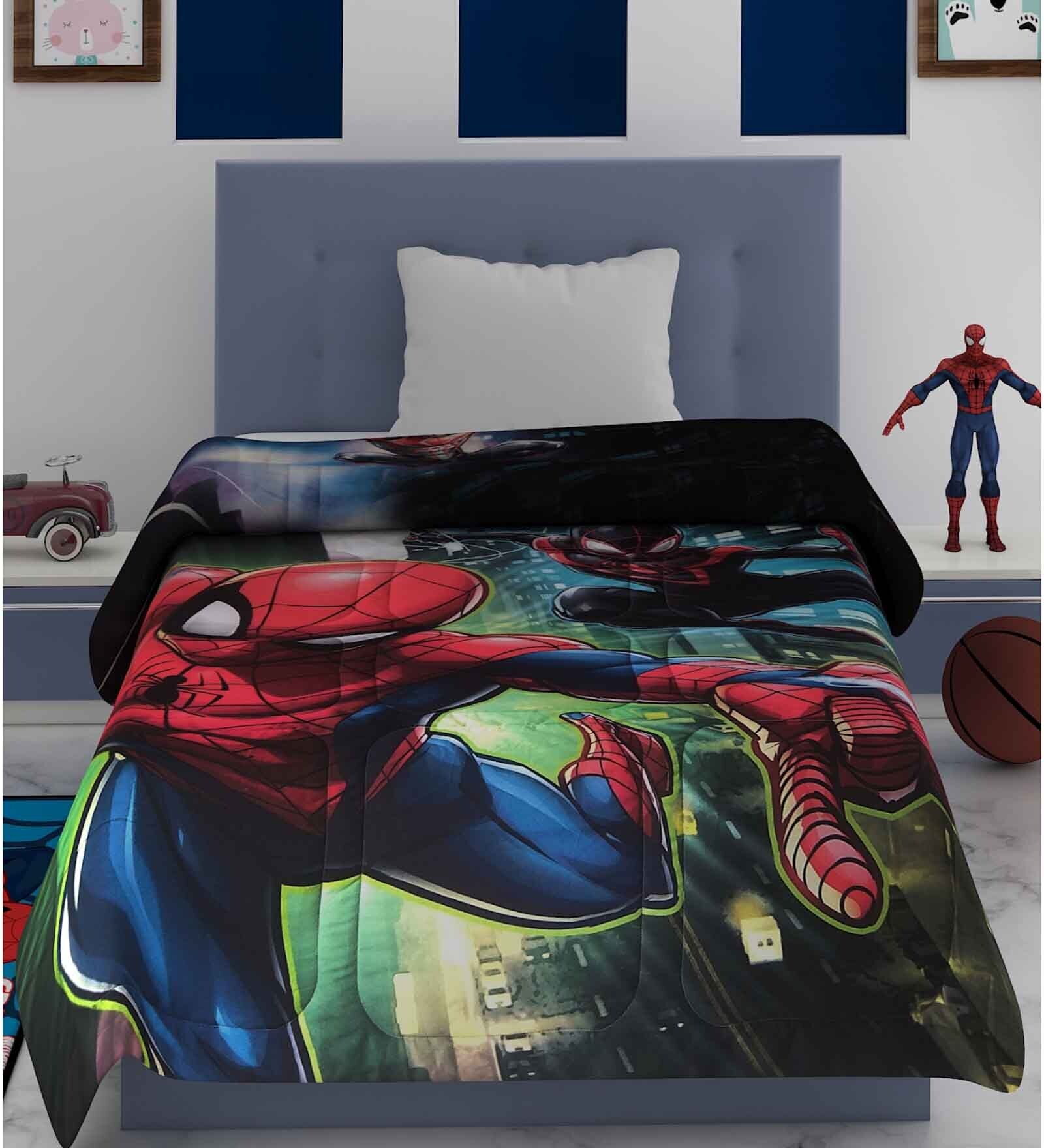 Multicolor Polyester Kids Printed Single Bed Comforter