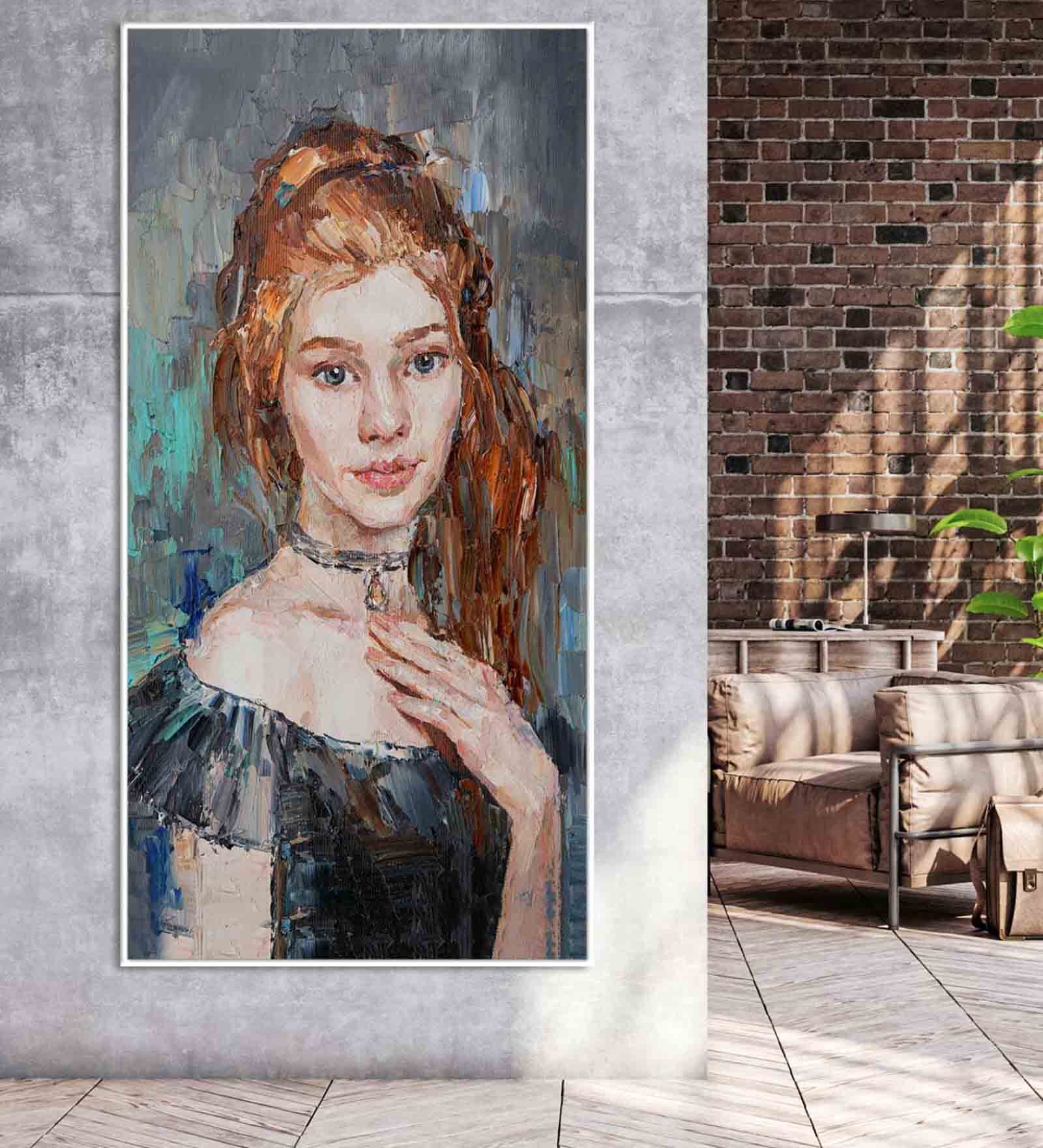 Graphic Pictures Multicolor Canvas Framed People and Places Art Print