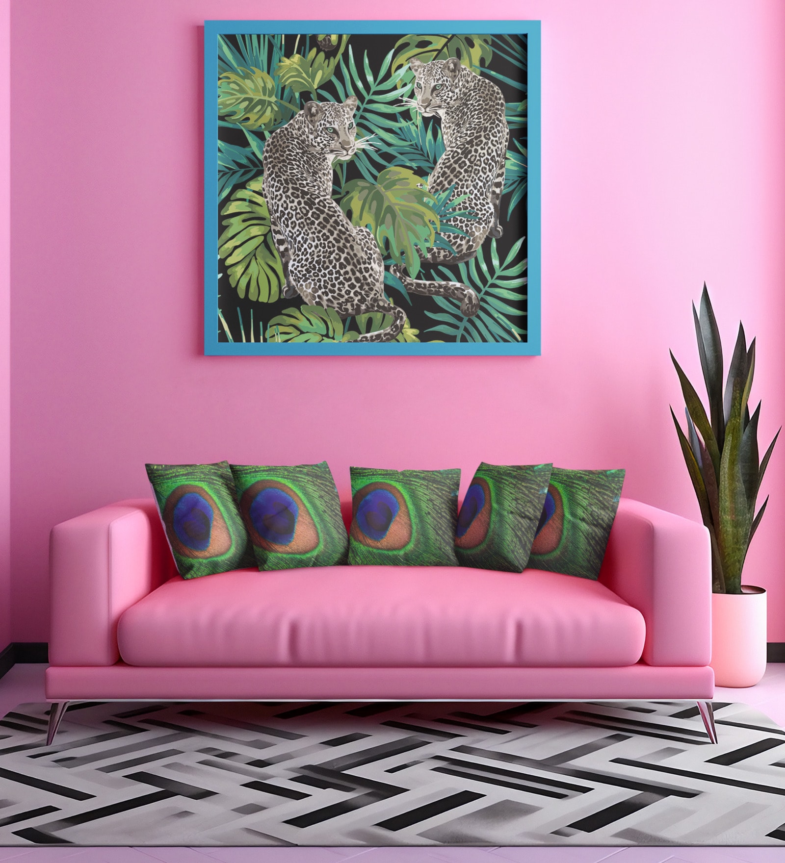 Multicolor Satin Floral 16x16 inches Cushion Covers (Pack of 5)