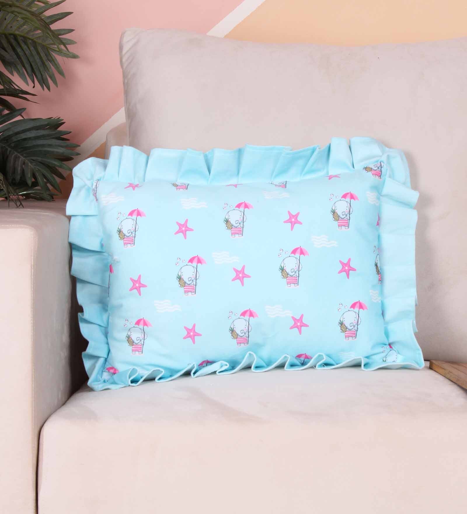 Multicolor Velvet Animal 18x12 inches Cushion Covers (Pack of 2)