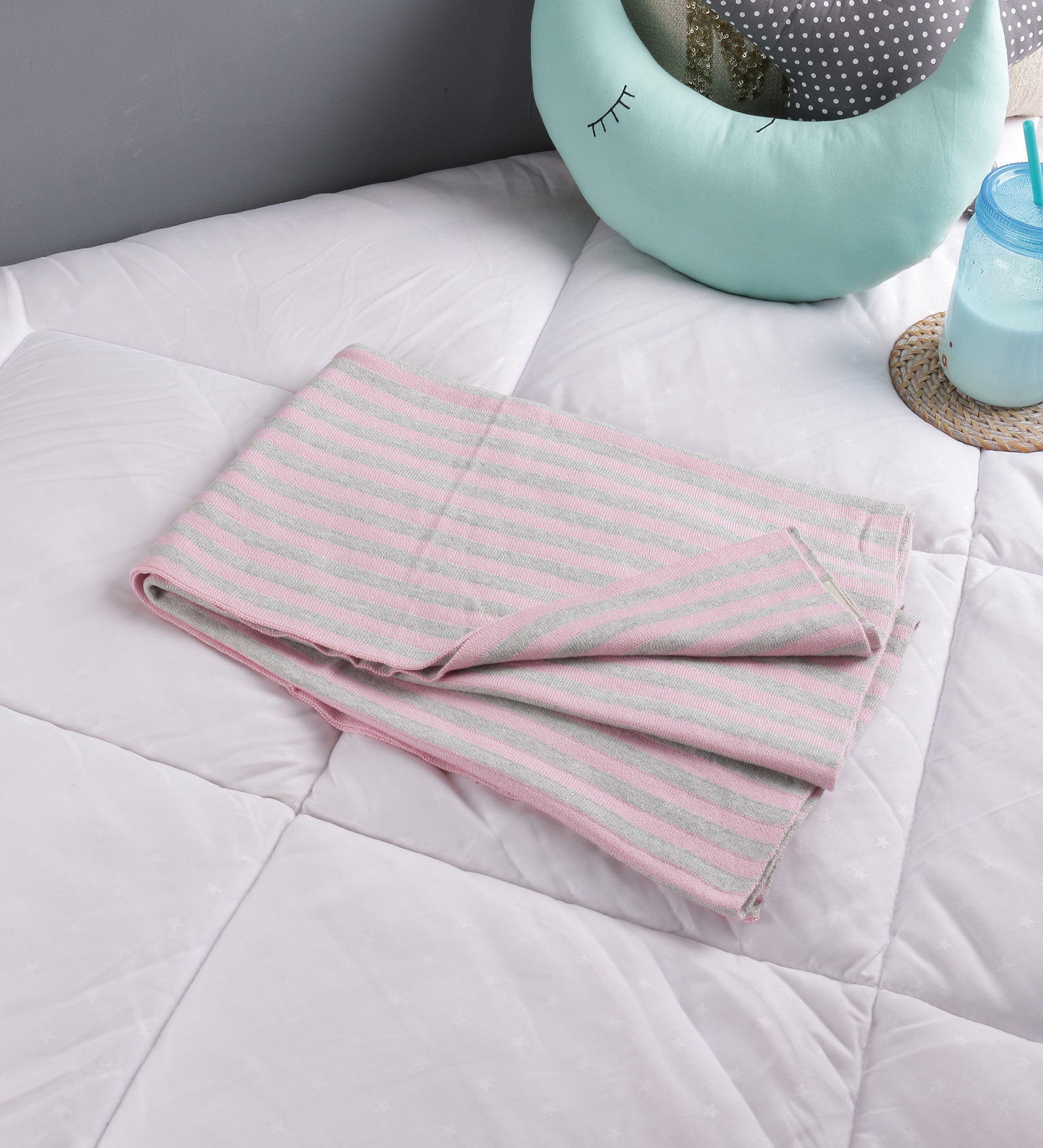 Multicolour 100% Cotton 30 X 40 Inch Kids Blanket