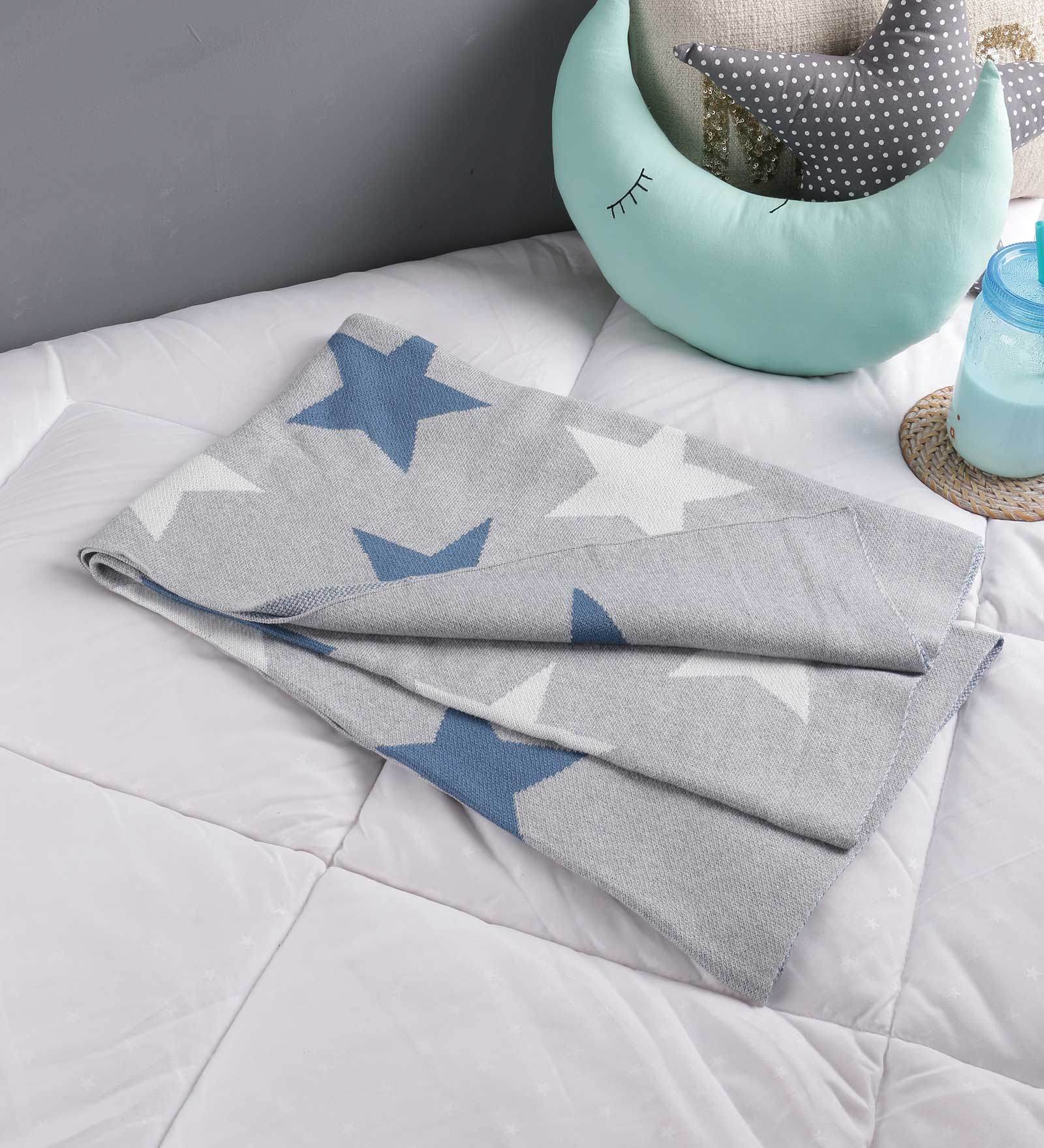 Multicolour 100% Cotton 39 X 47 Inch Kids Blanket