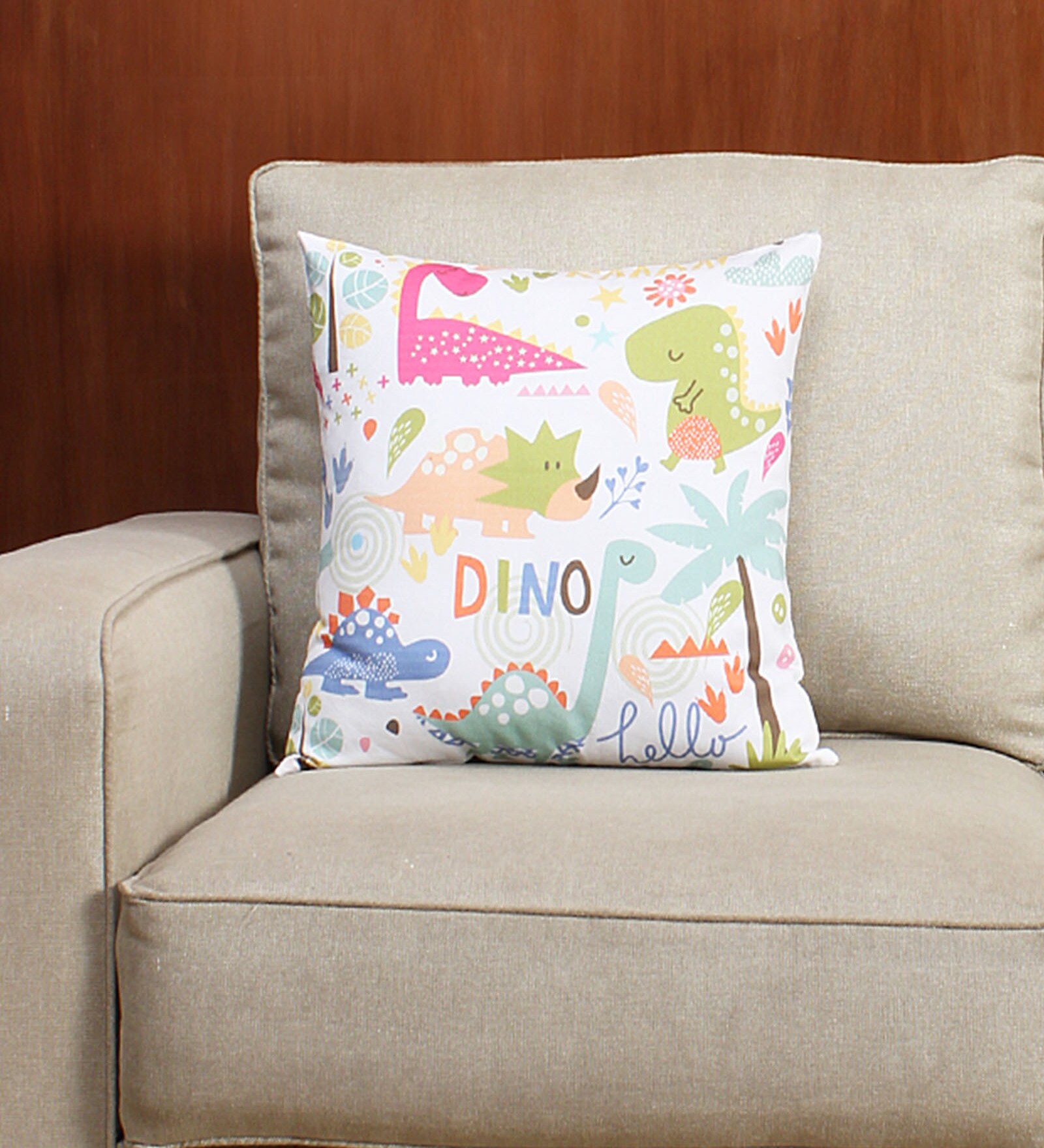 Buy Multicolour 100 Cotton Satin Cushion Cover by House This at 2 OFF