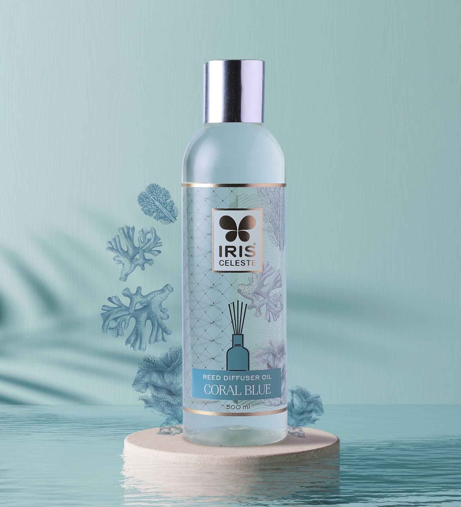 Celeste Coral Blue Reed Diffuser Oil