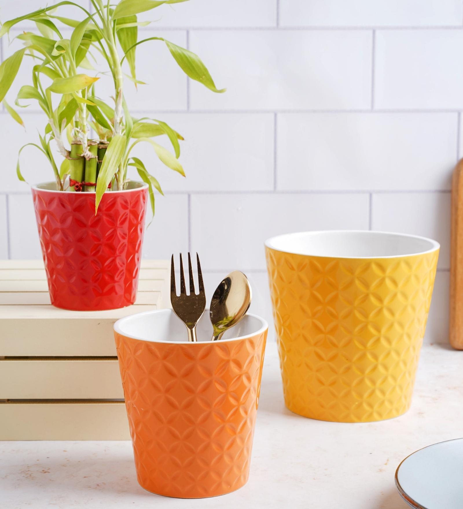 Buy Multicolour Bucket Set at 25% OFF by Nestasia | Pepperfry