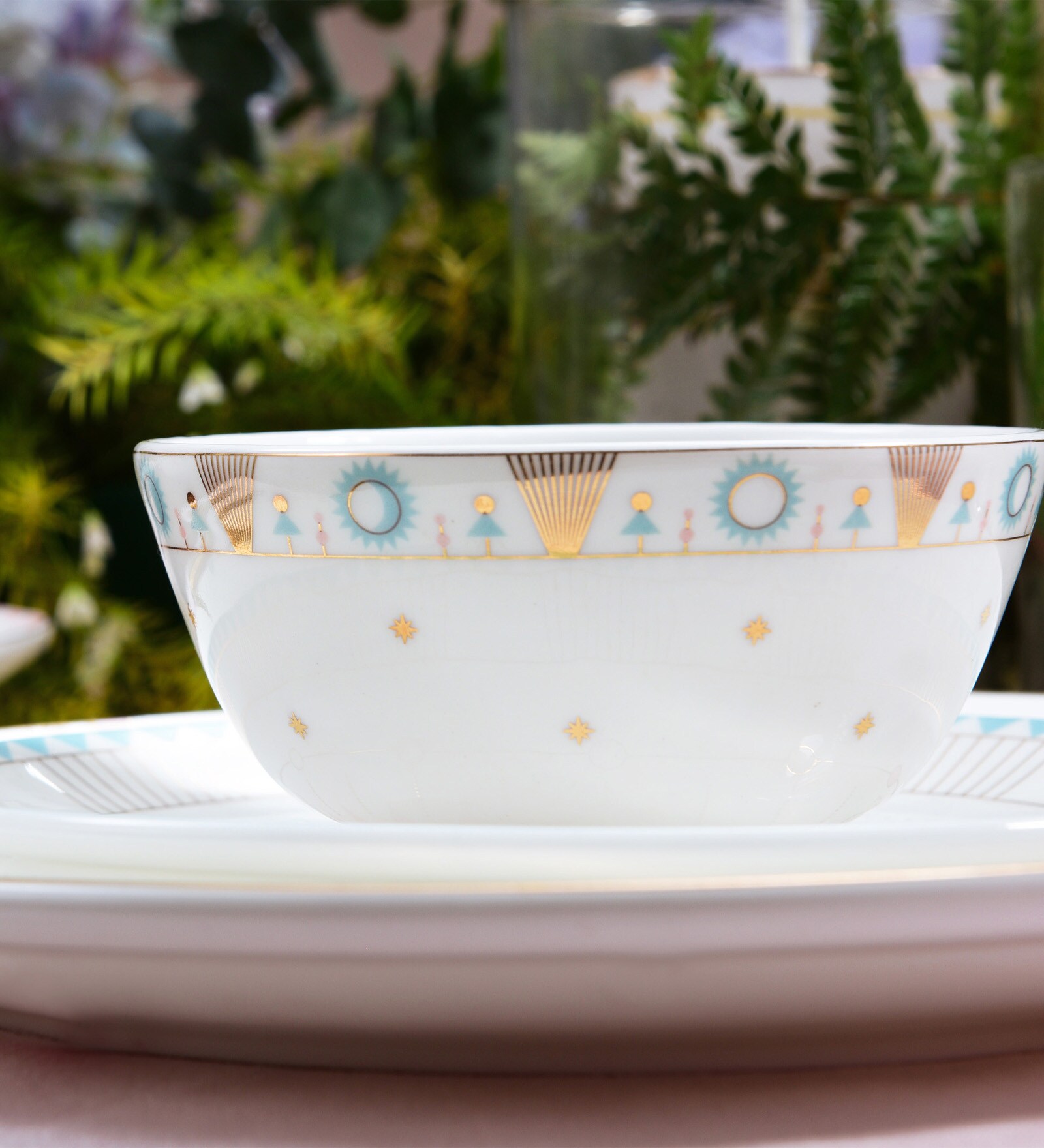 Buy Day & Night 300ml White Ceramic (Set of 2) Dinner Bowl at 4 OFF by