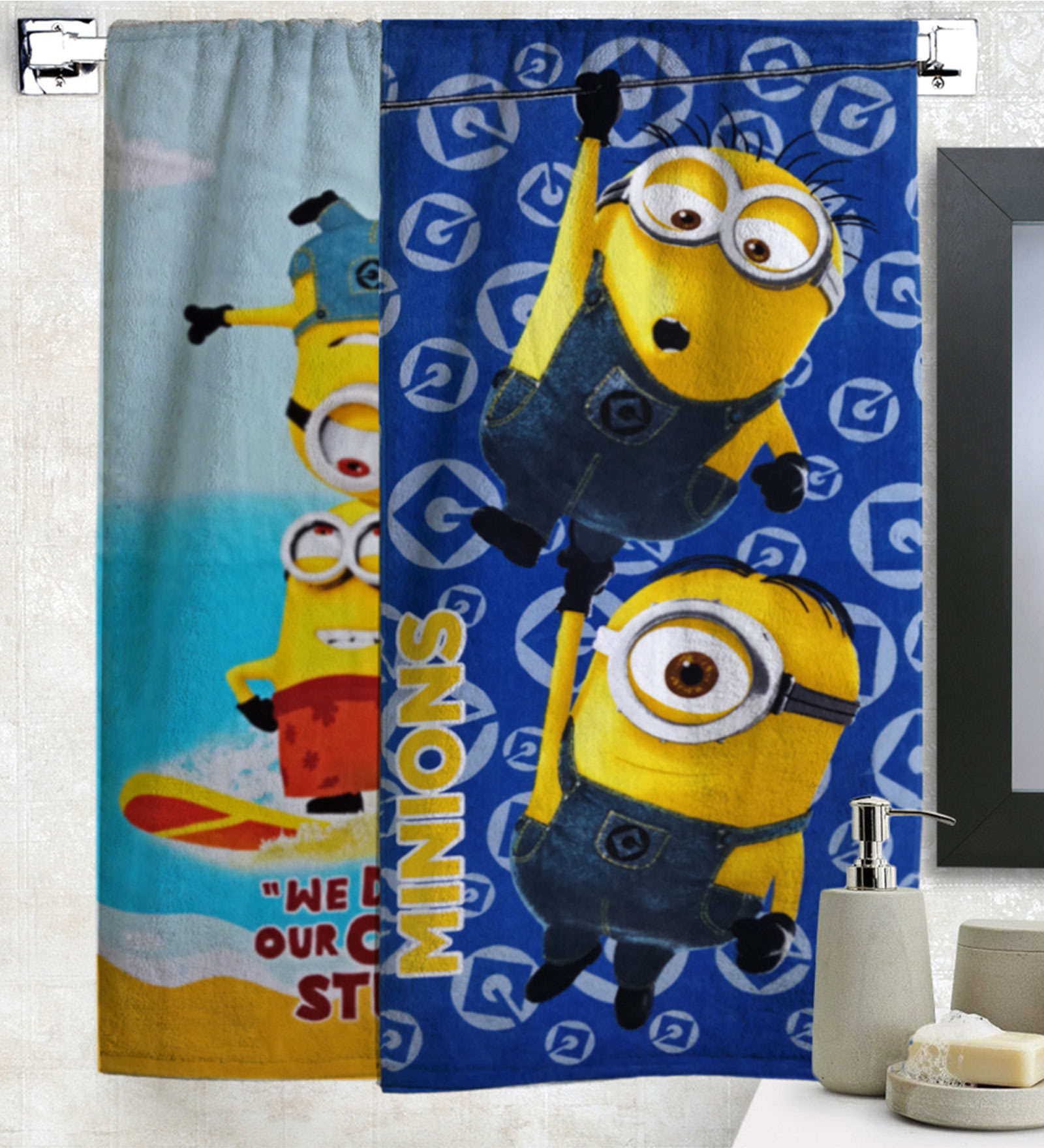 MultiColour Cotton 350 GSM Bath Towel