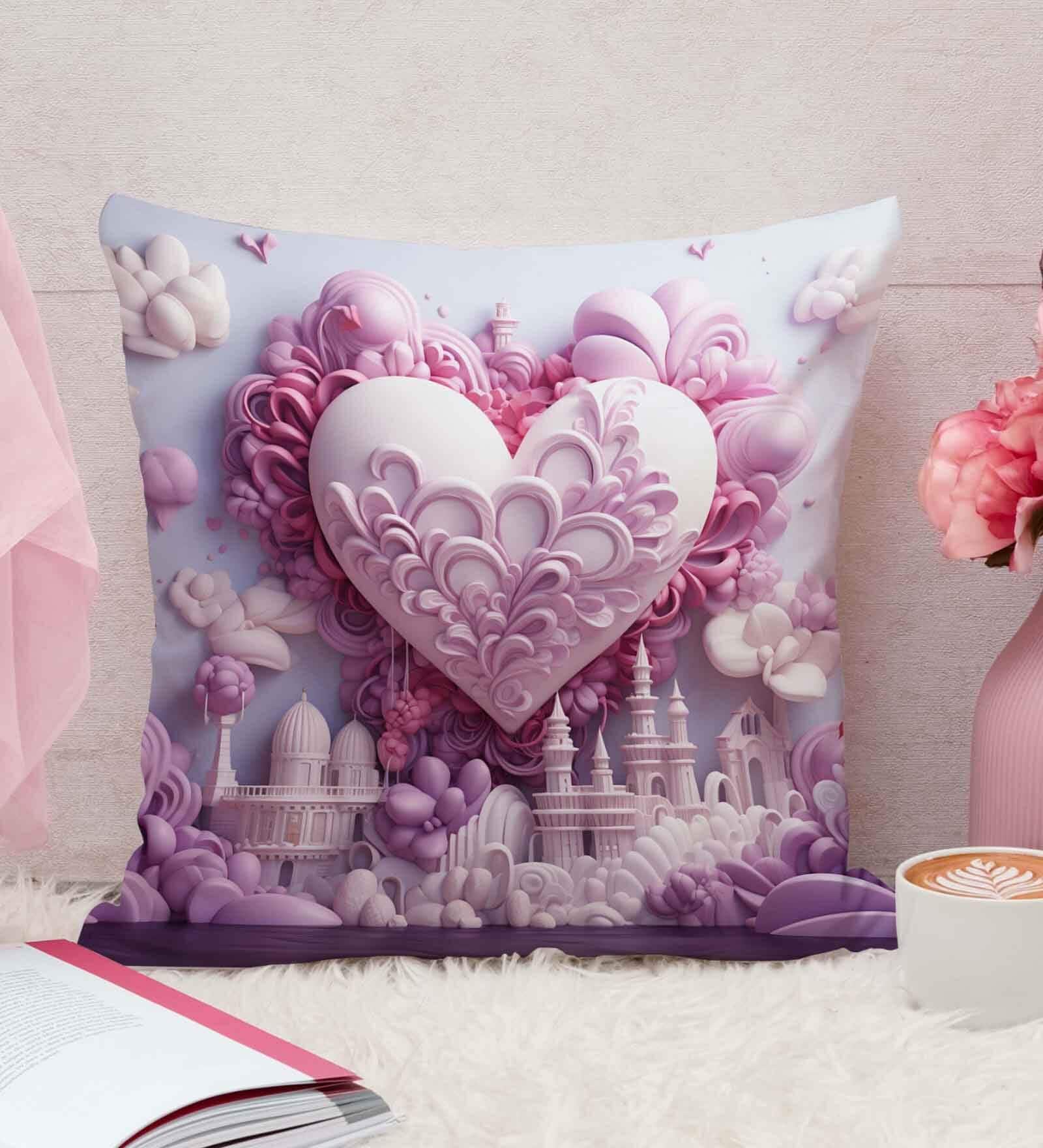 Multicolour Cotton and Jute Solid Single Cushion Cover (1 Pc)