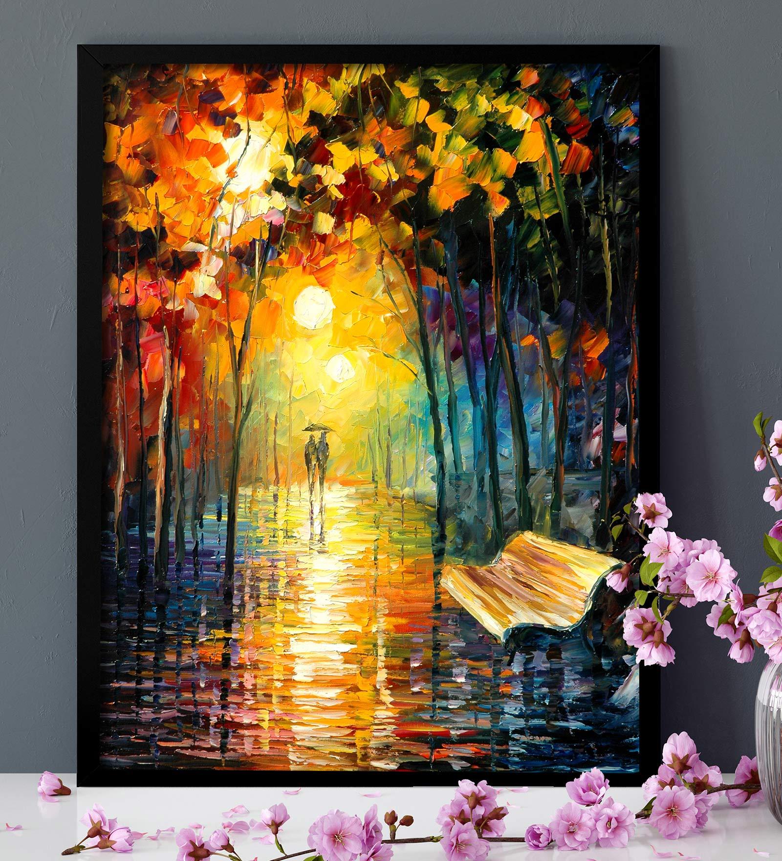 Multicolour Cotton Canvas People & Places Art Prints