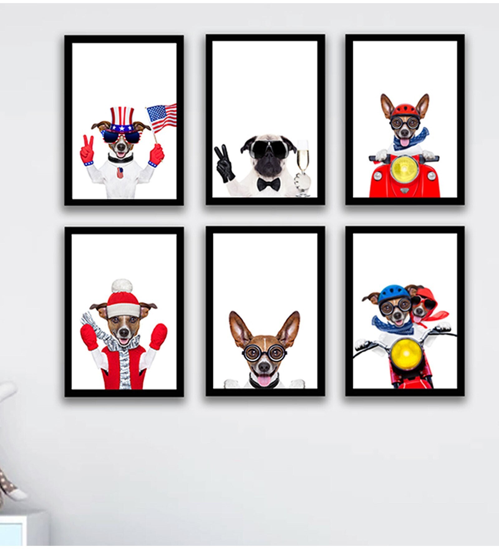 Buy Multicolour Engineered Wood (Set Of 6) Art Panels at 78 OFF by Art